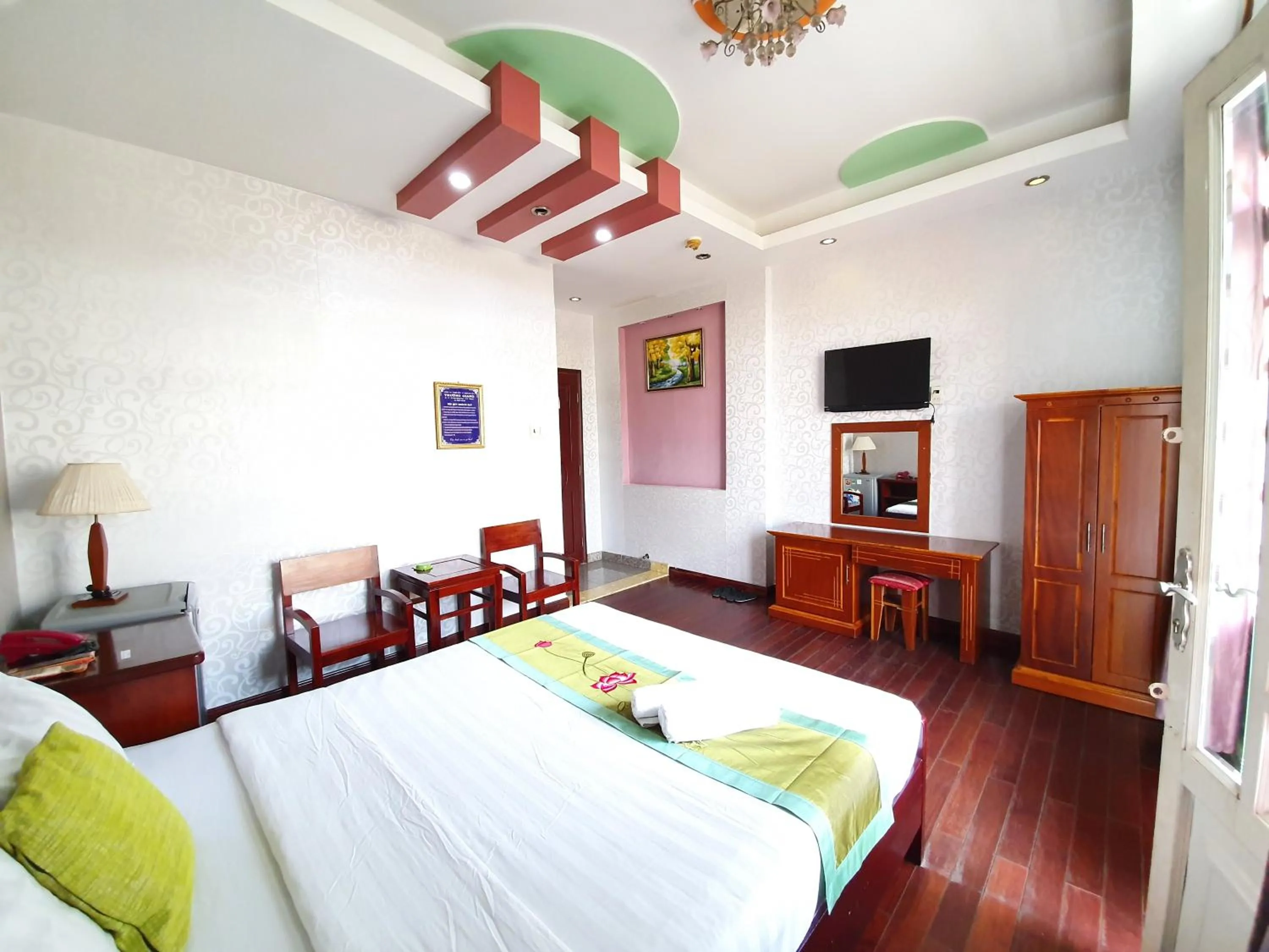 Bed in Truong Giang Hotel