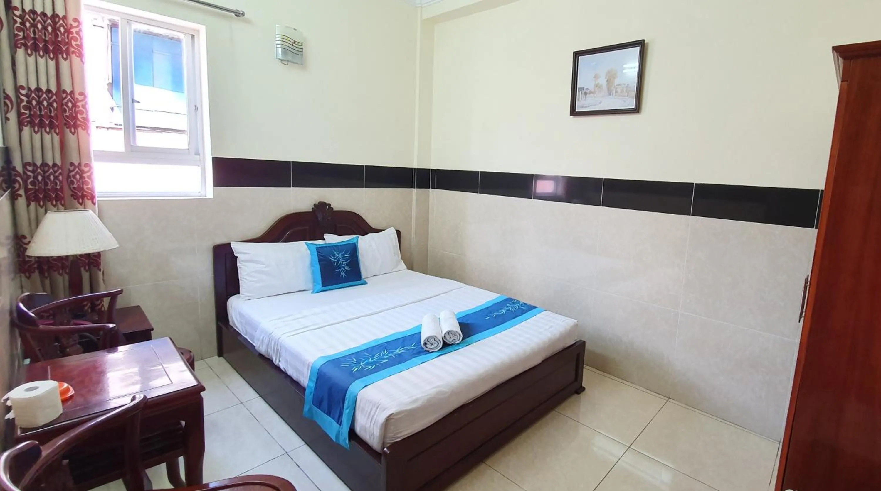 Bed in Truong Giang Hotel