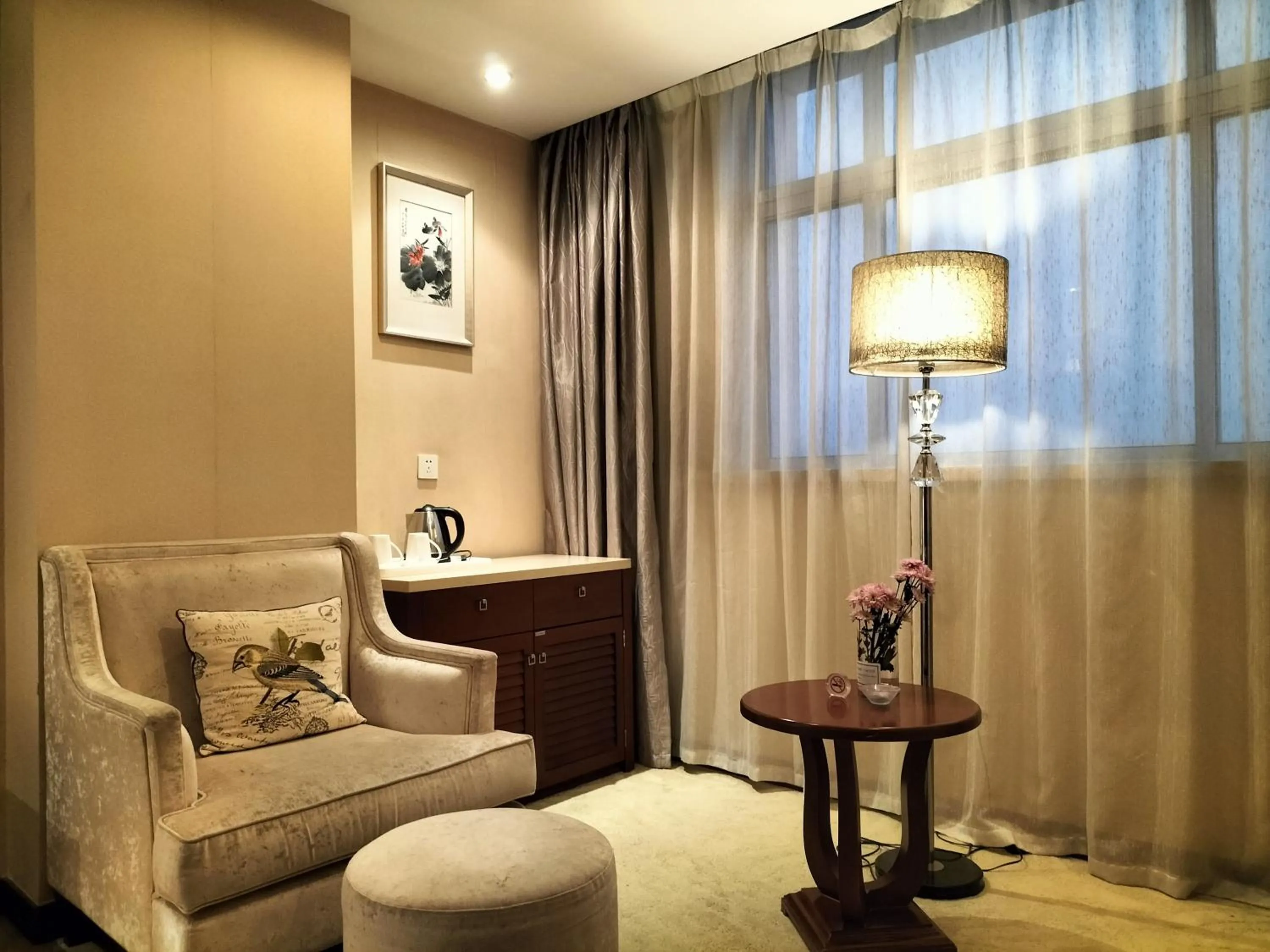 Living room, Seating Area in Landison Plaza International Hotel