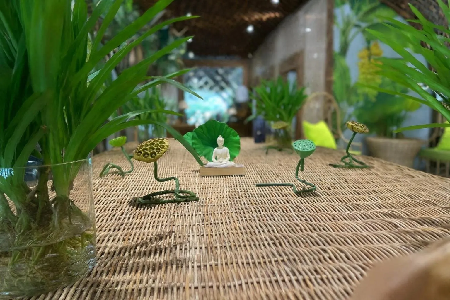 Decorative detail in MissBamboo Hotel Nha Trang