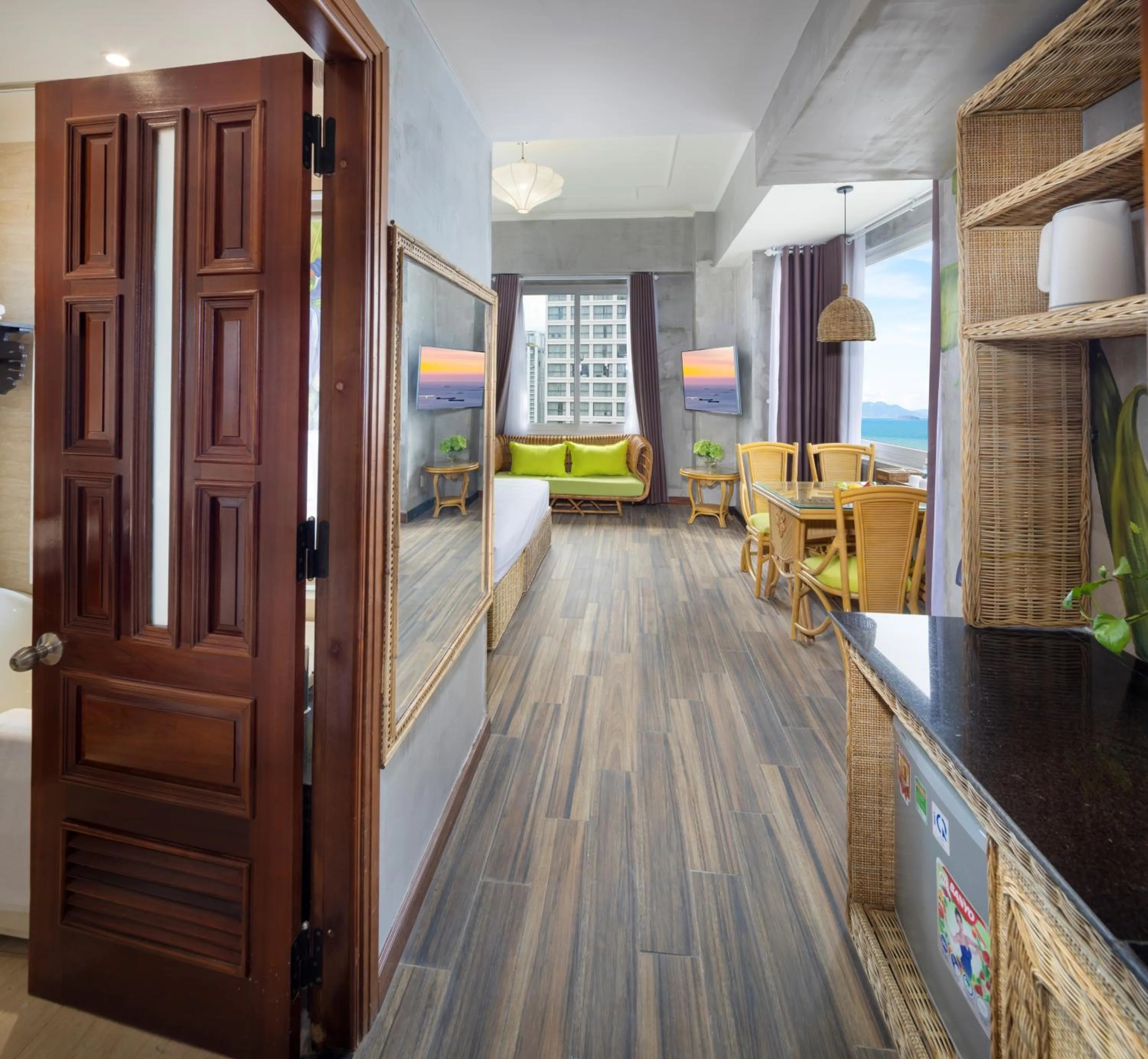 TV and multimedia in MissBamboo Hotel Nha Trang