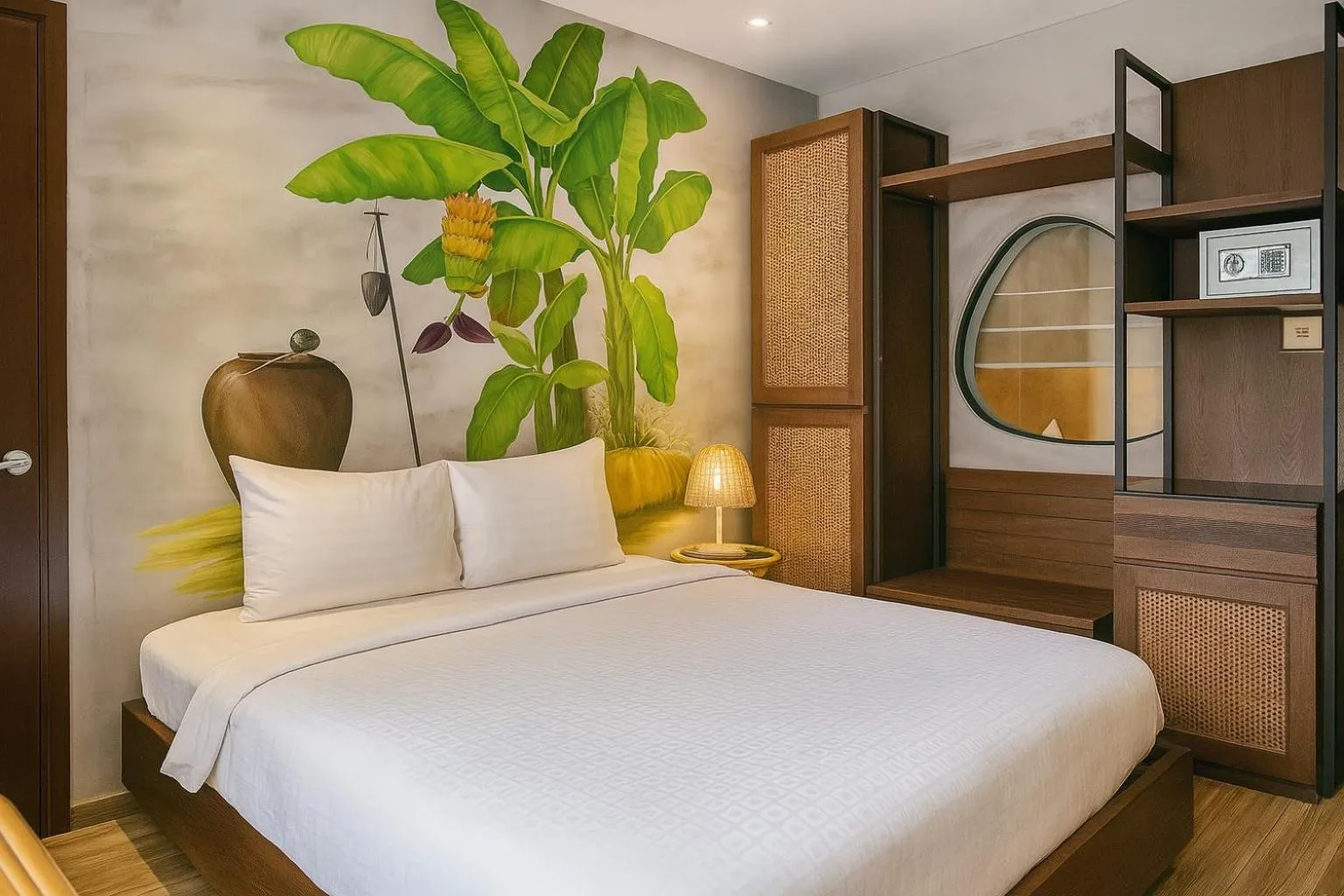 Bed in MissBamboo Hotel Nha Trang