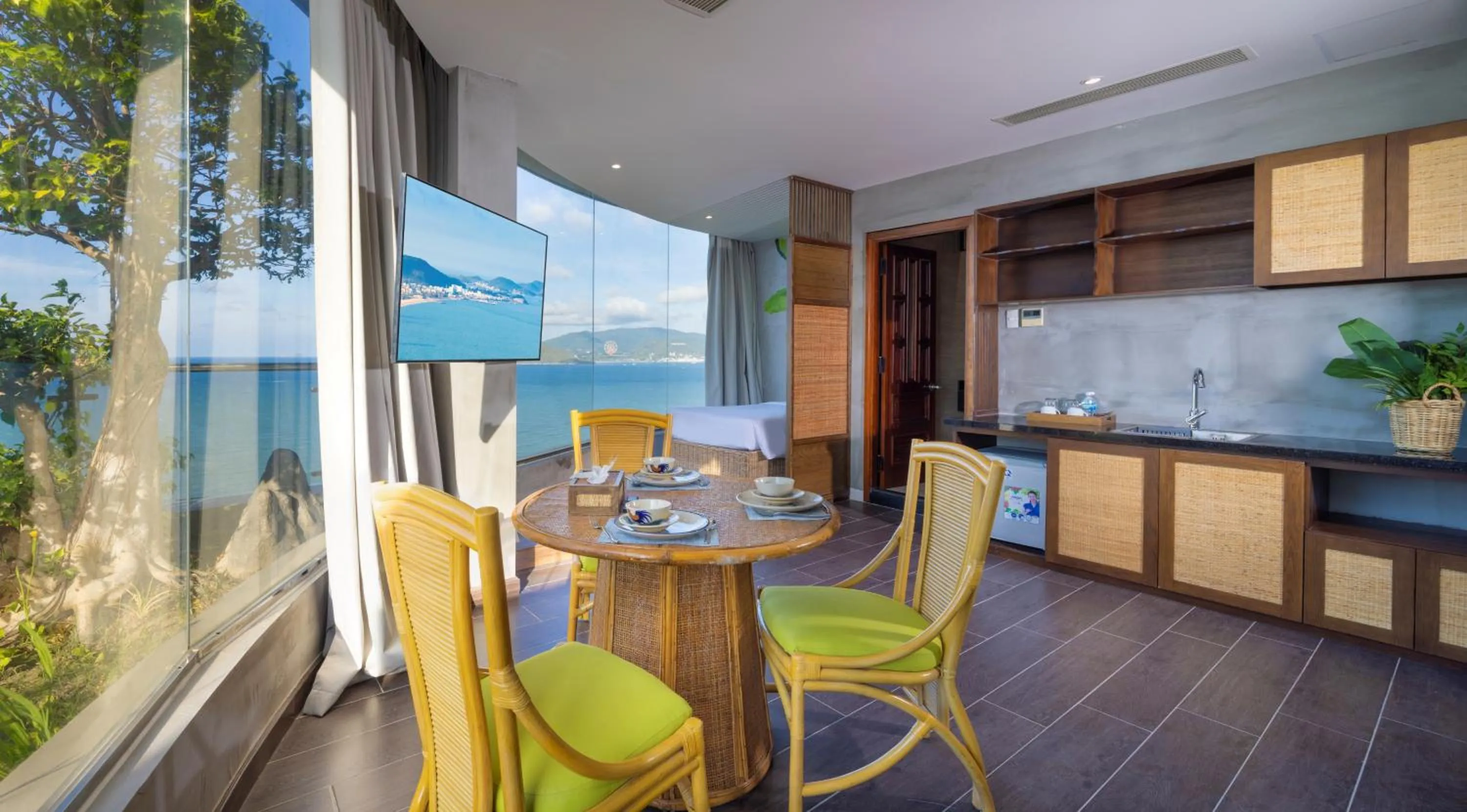 Natural landscape in MissBamboo Hotel Nha Trang