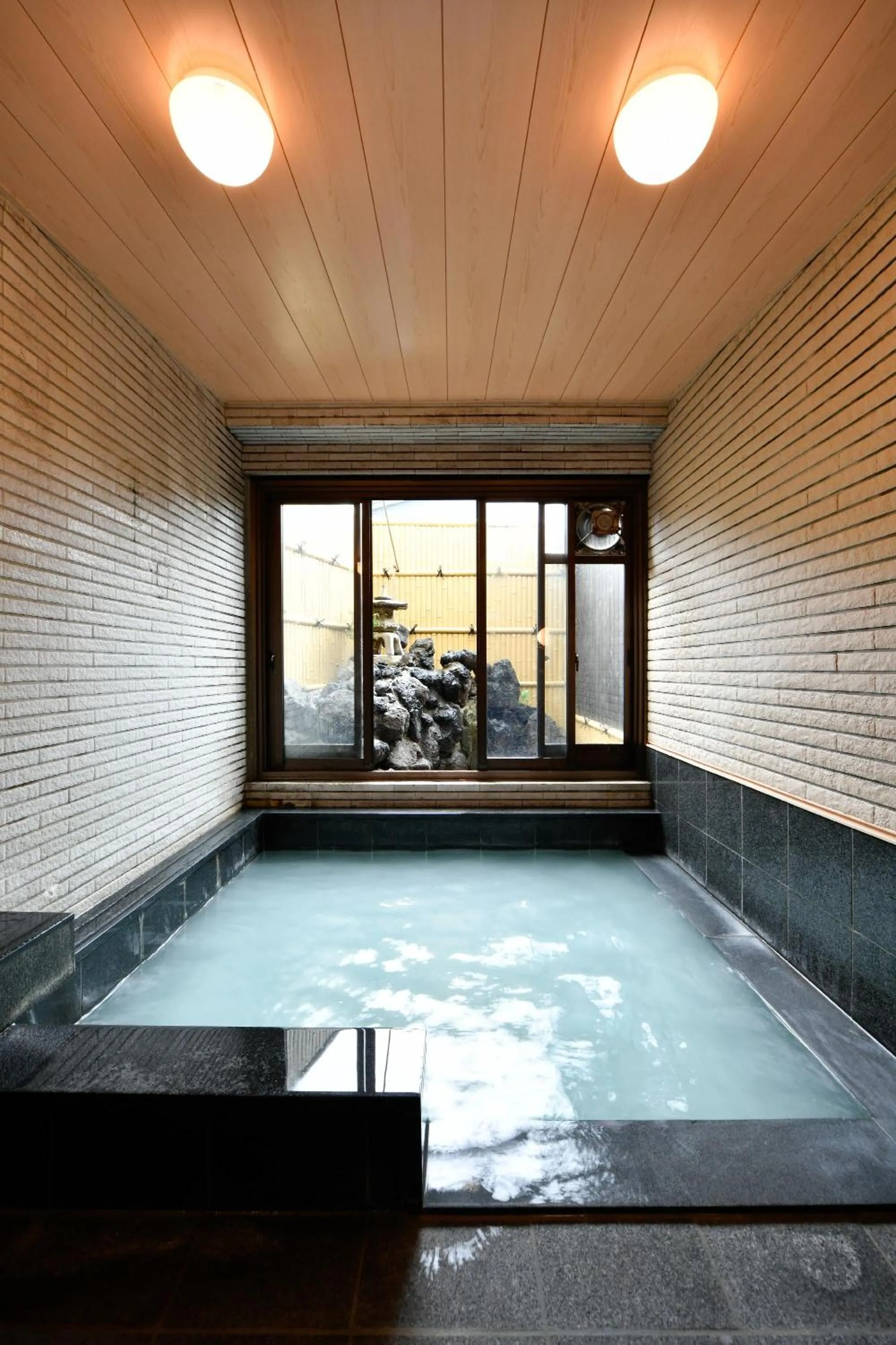 Hot Spring Bath in Ryokan Tamura
