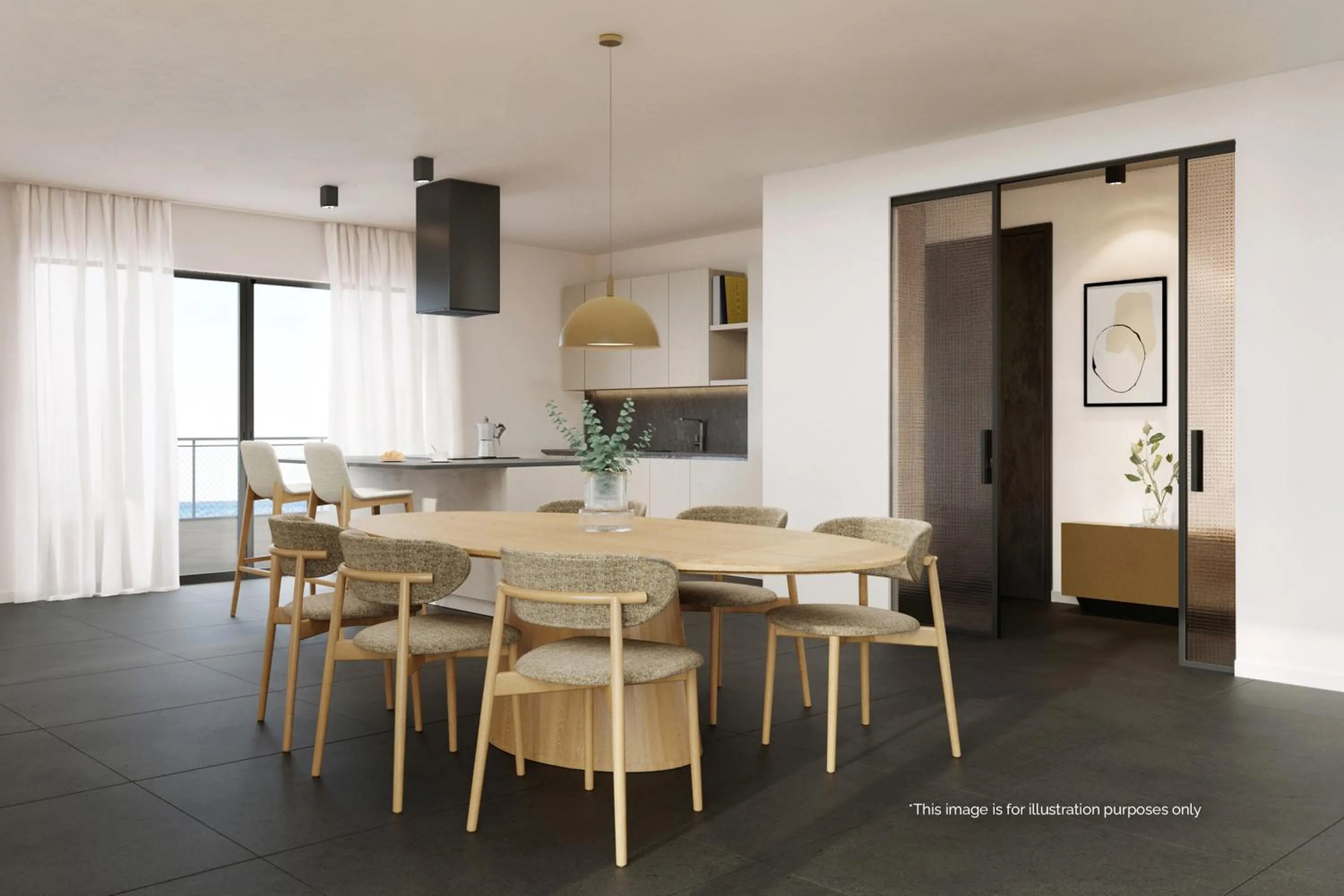 Penthouse Apartment with Sea View in Aminess Younique Vollo Hotel Residences