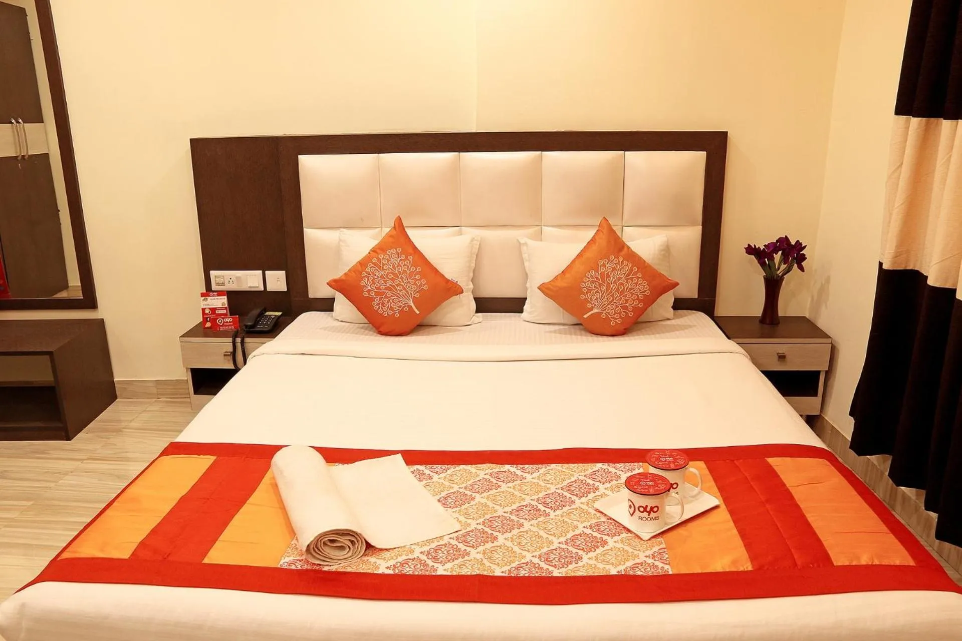 Bedroom, Bed in Hotel O by OYO Paradise Guest House