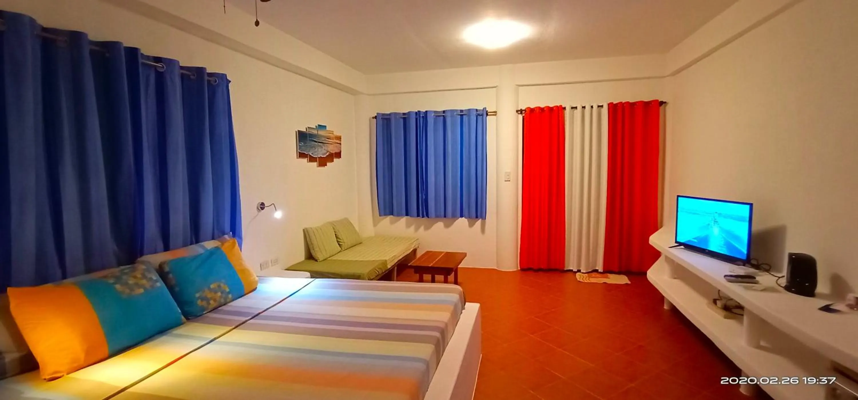 Bed in Aquarius Terraces Boutique Resort