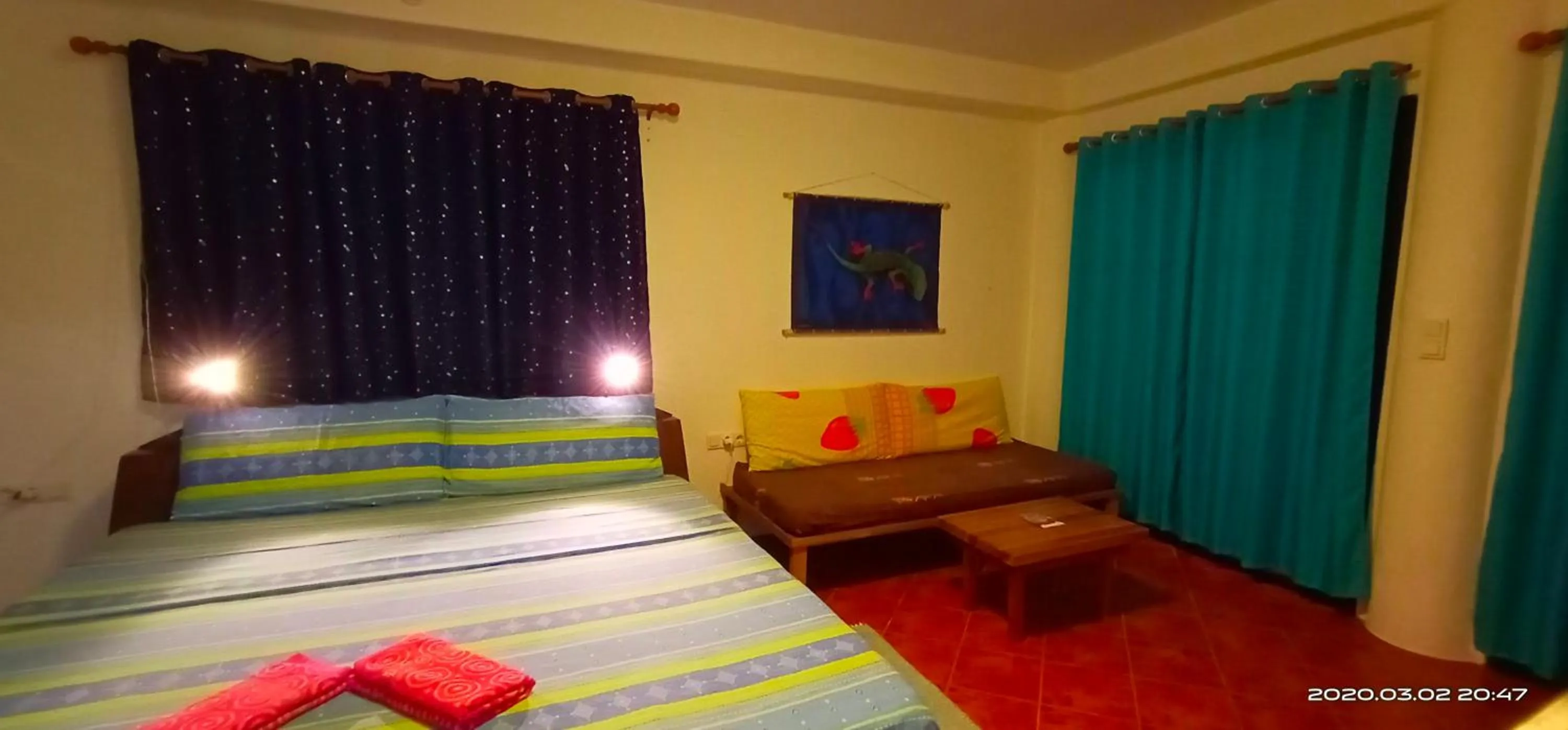 Bed in Aquarius Terraces Boutique Resort