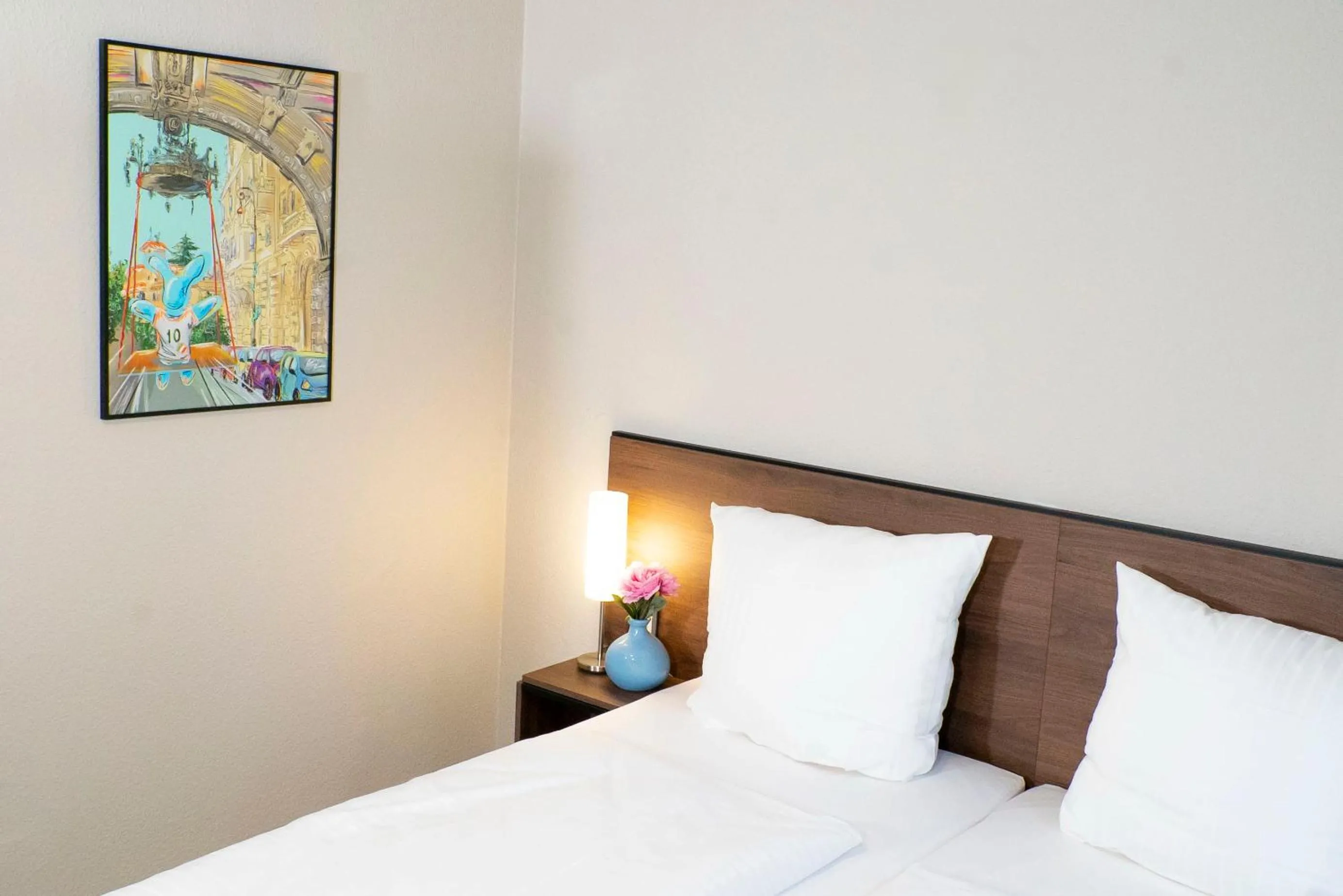 Photo of the whole room, Bed in Fair Hotel Europaallee