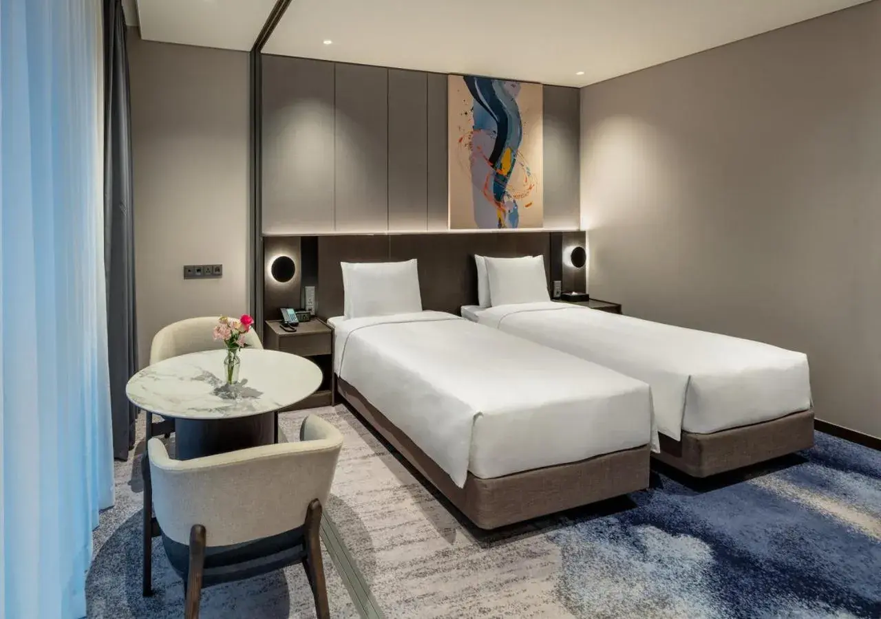 Twin Room with City View - single occupancy in Hyatt Place Busan Yeonsan Twin Room with City View - single occupancy in Hyatt Place Busan Yeonsan