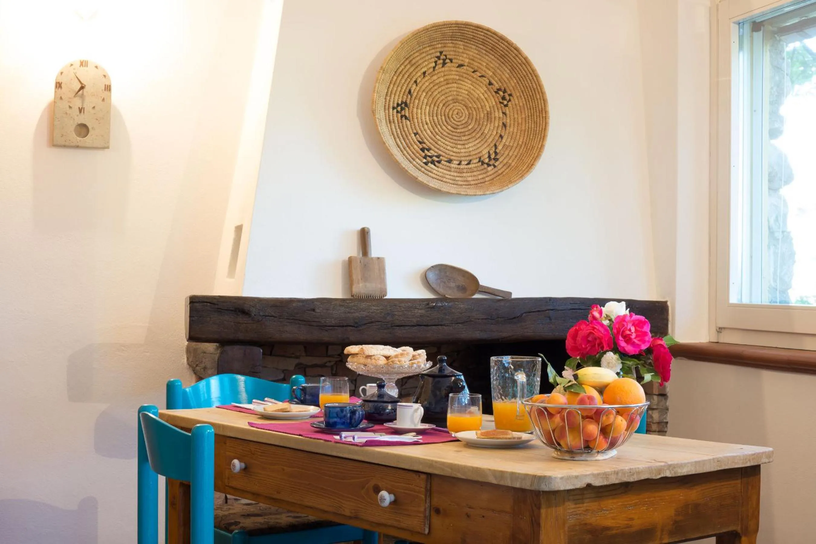 Food and drinks in B&B Salighes