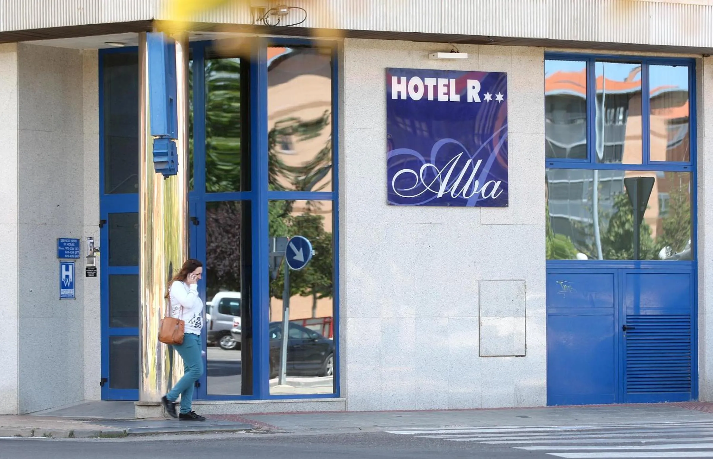 Decorative detail in Hotel Alba