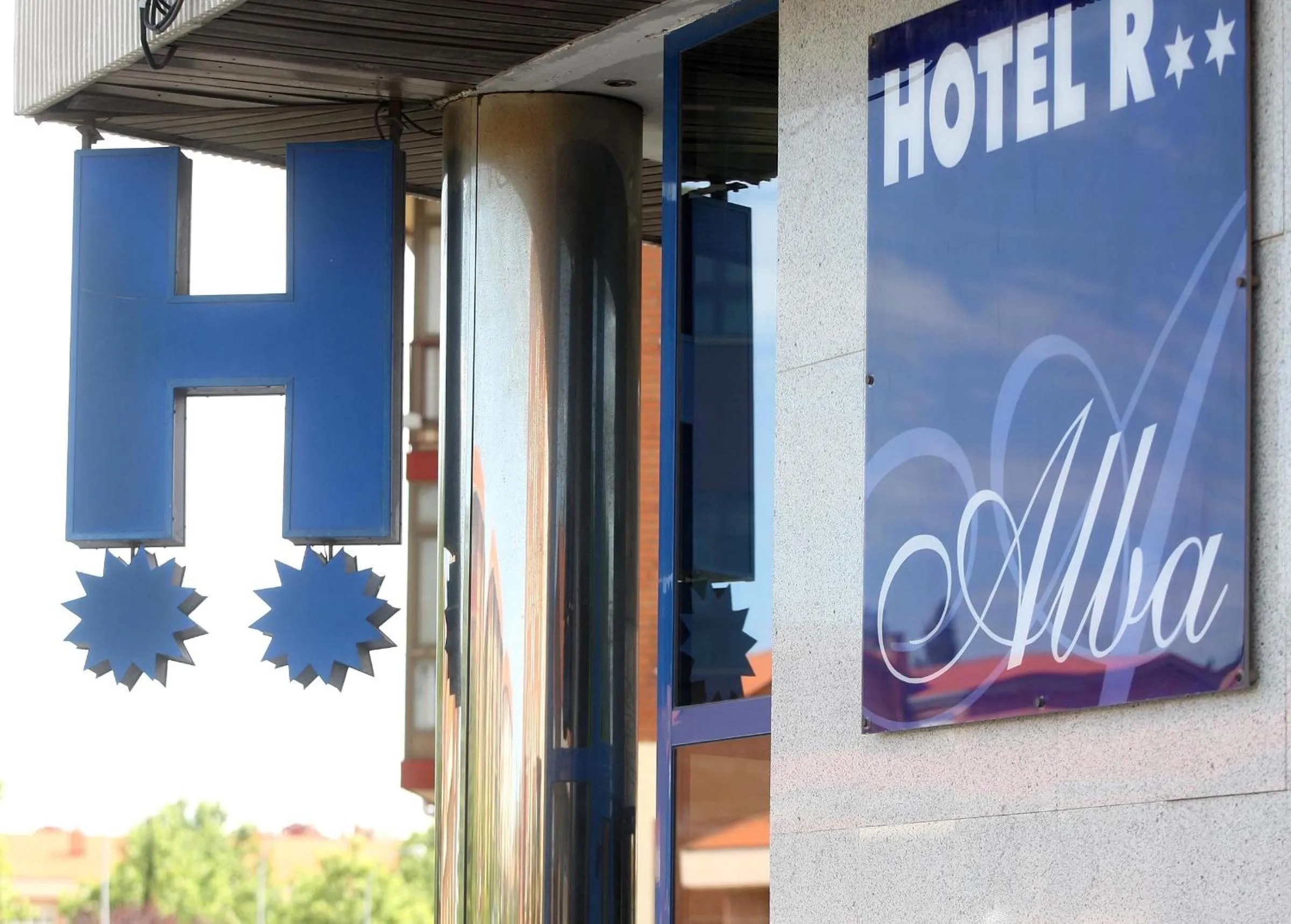 Decorative detail in Hotel Alba