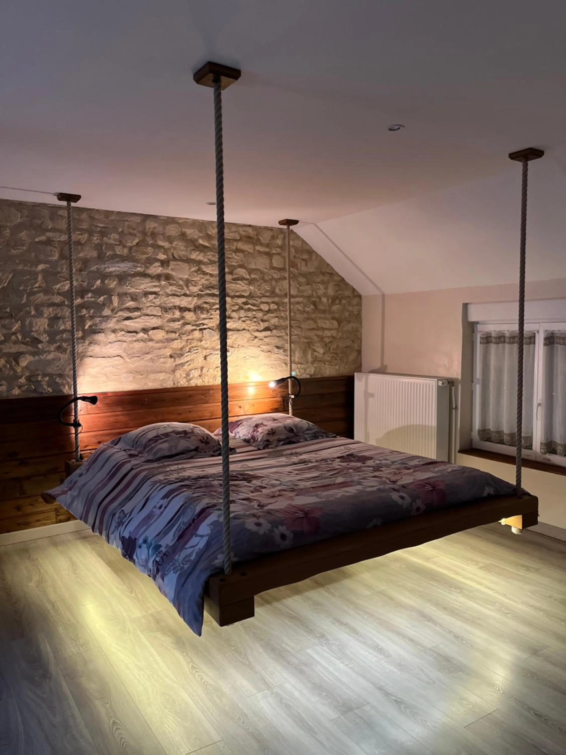 Bedroom, Bed in La Fauconnière