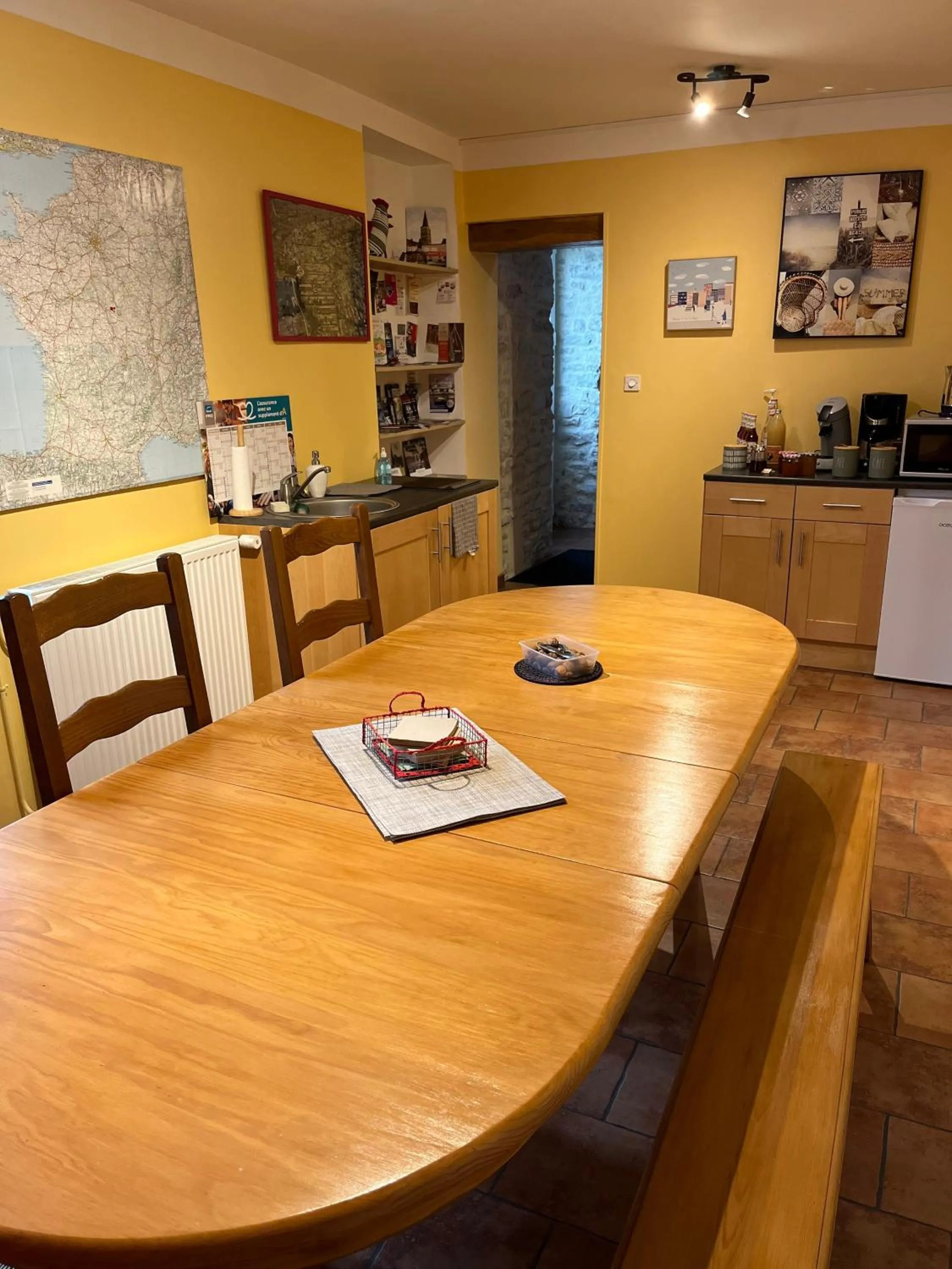 Kitchen or kitchenette in La Fauconnière