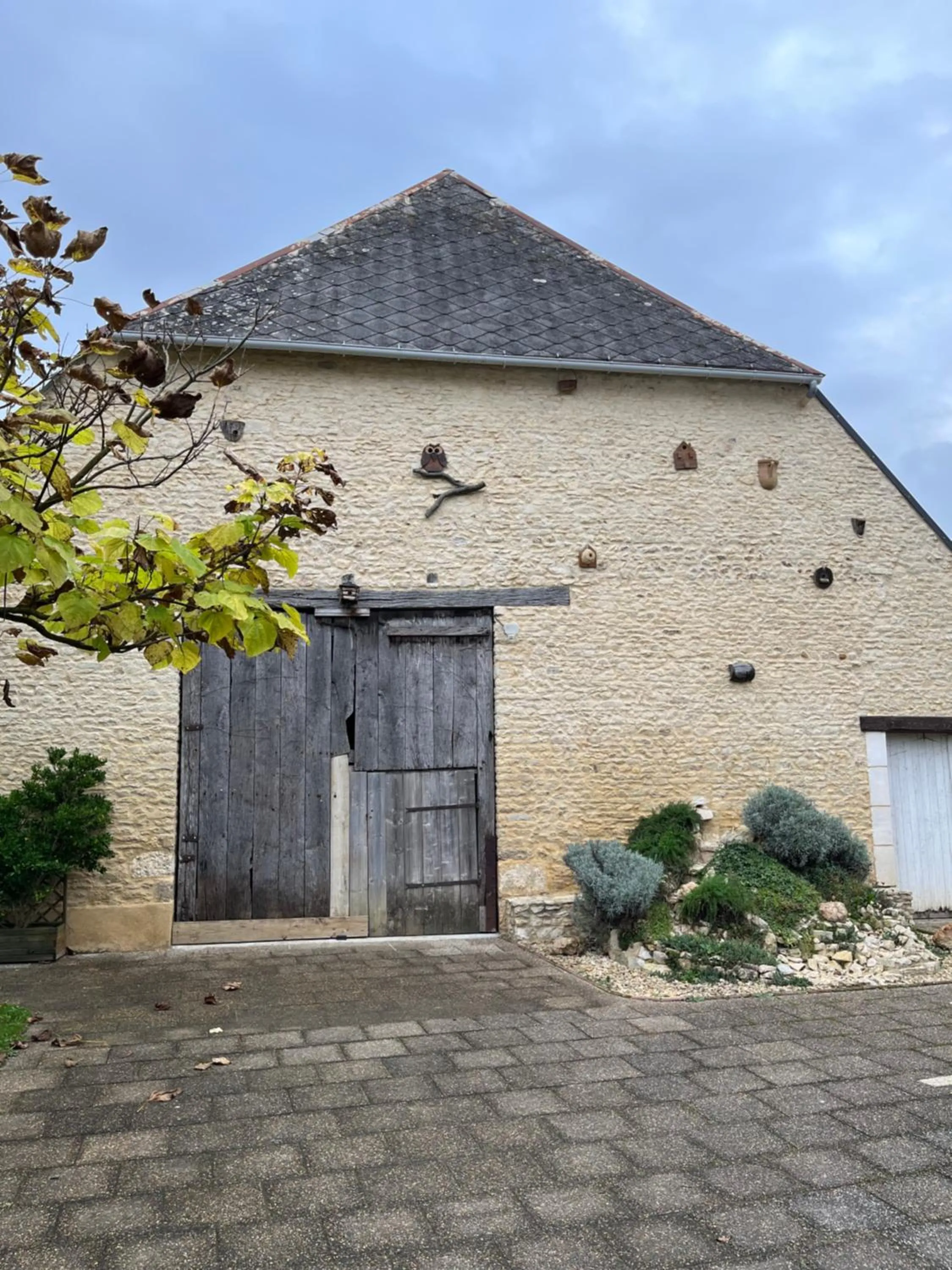 Garden in La Fauconnière