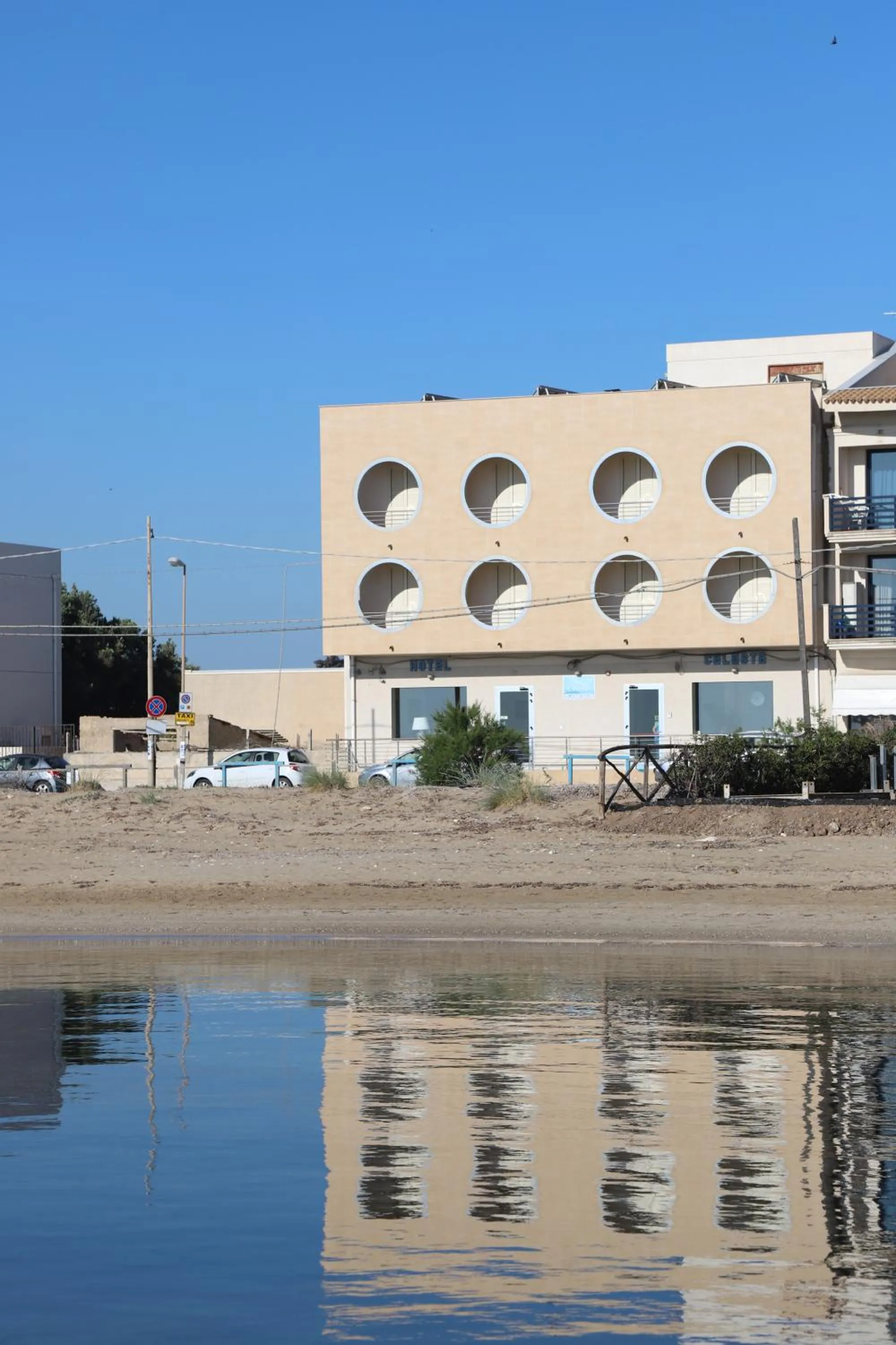 Property building in Hotel Celeste