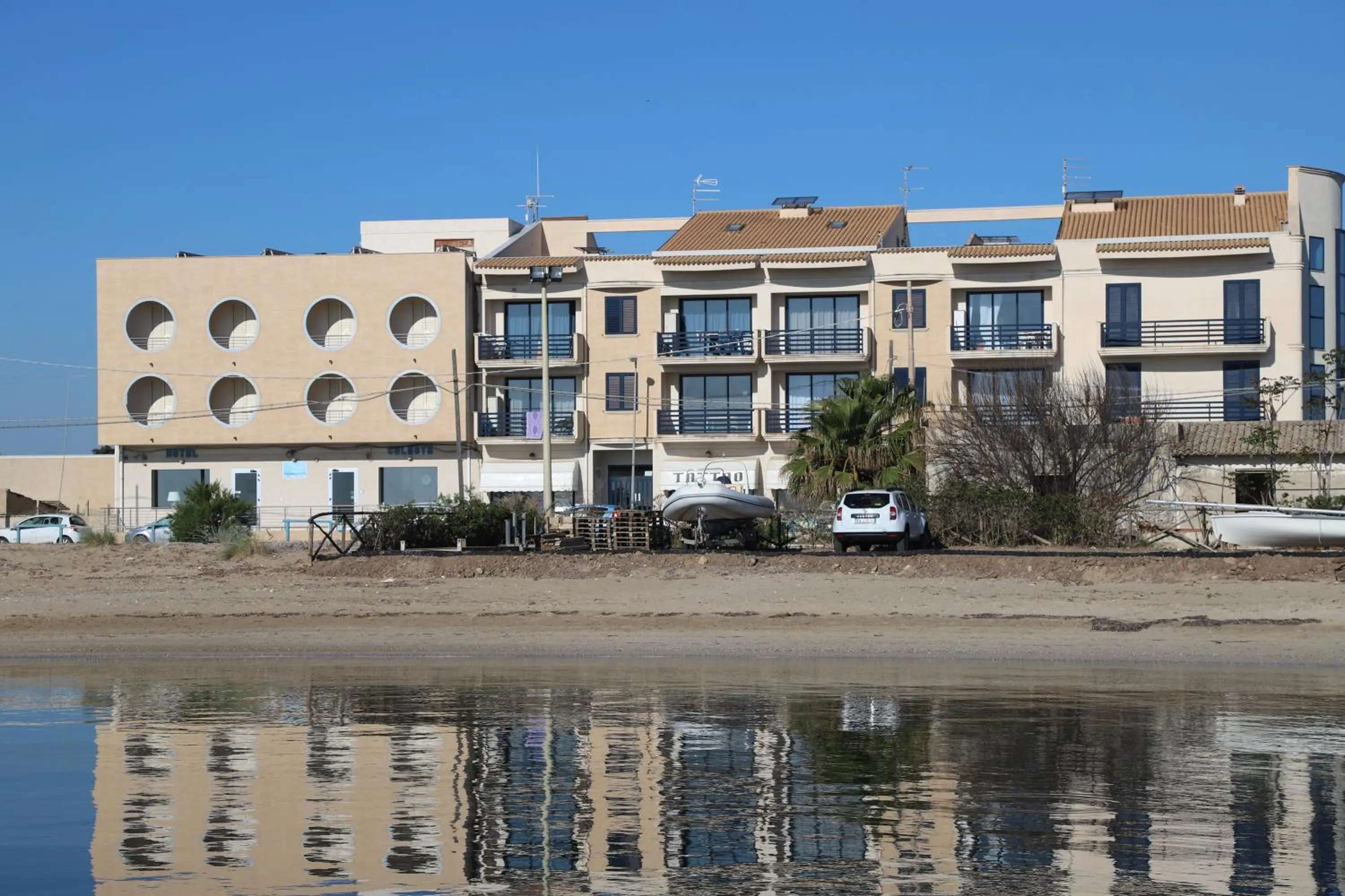 Property building in Hotel Celeste