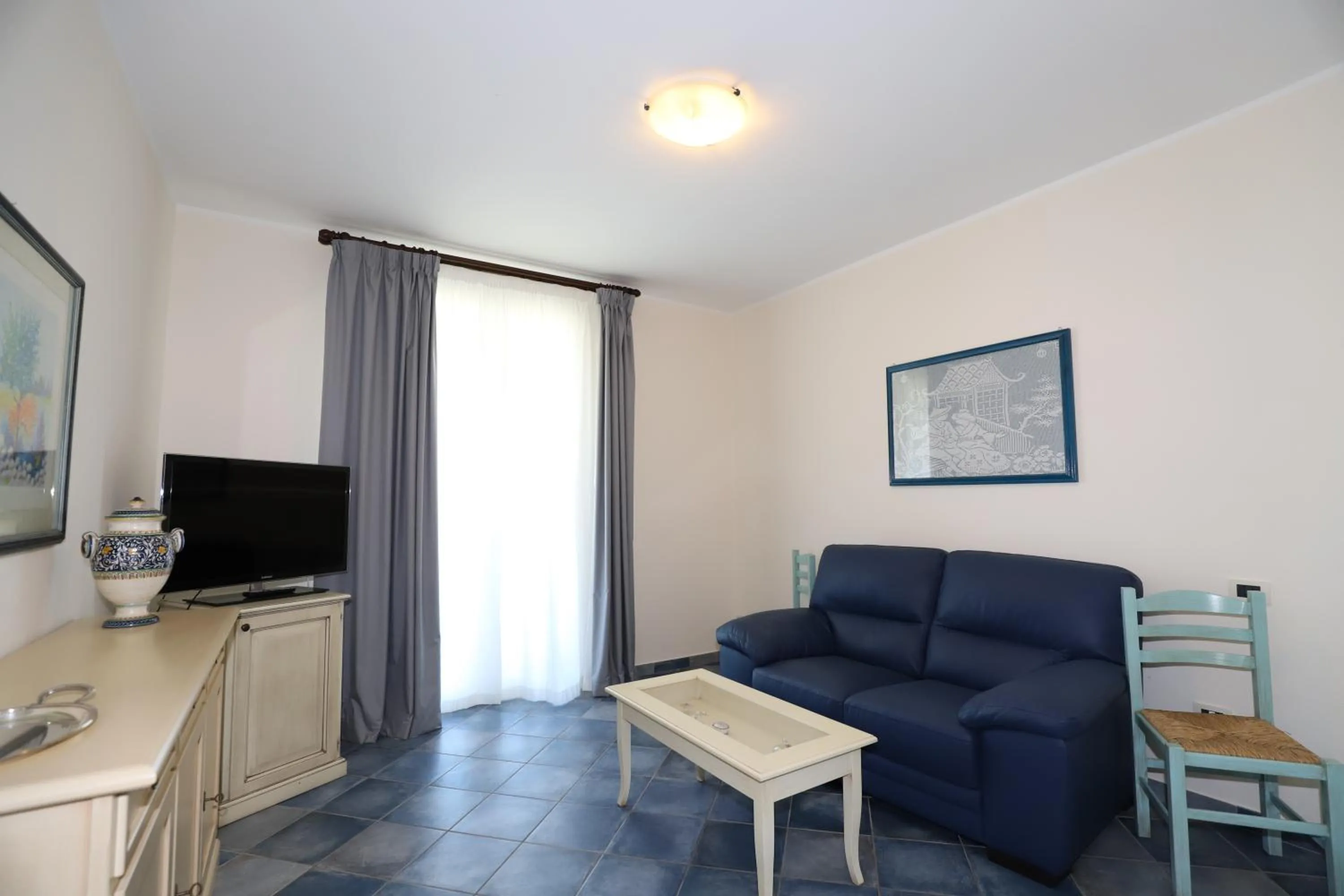 Seating area in Hotel Celeste