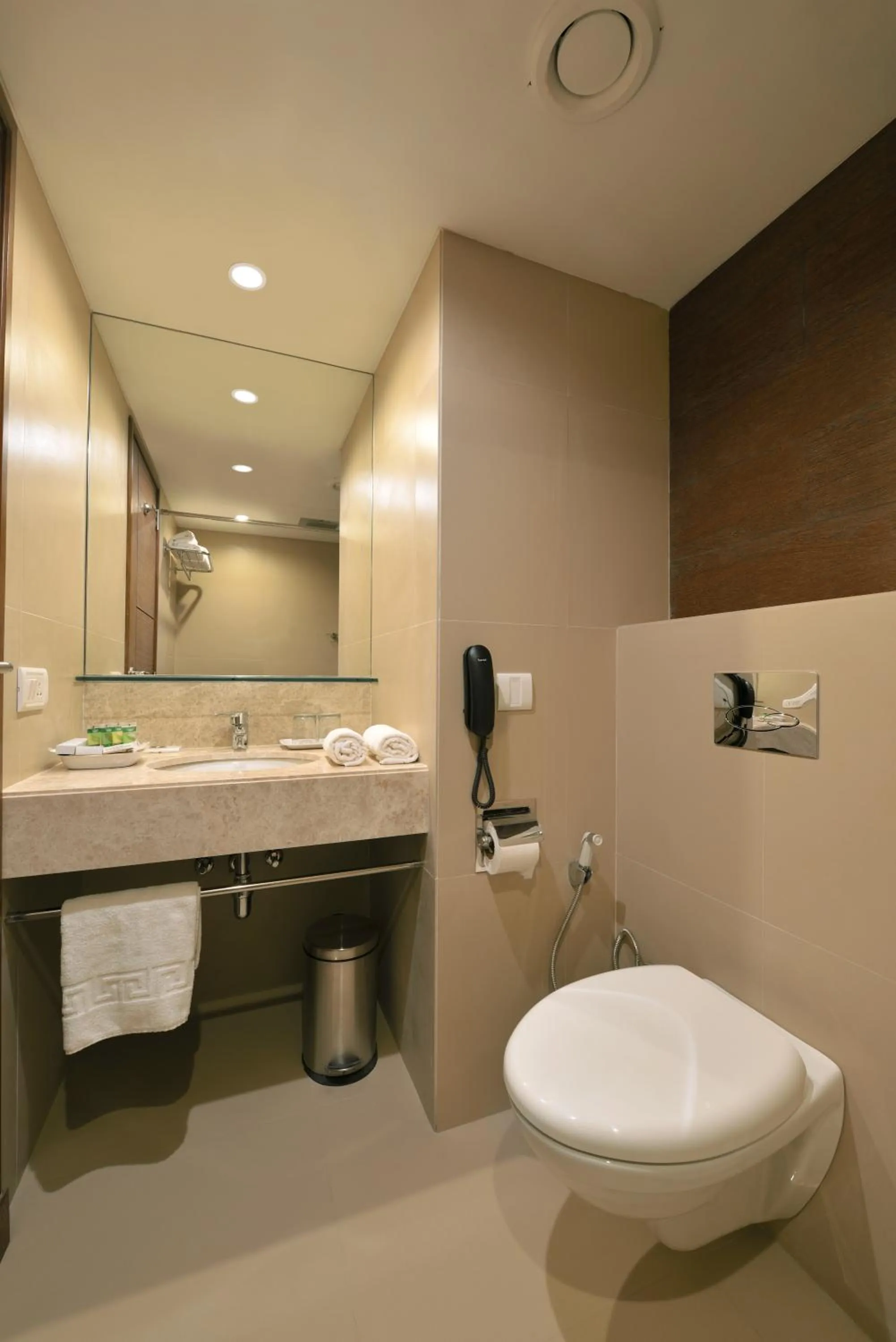 Bathroom in Krishna Palace Hotel - Ambernath