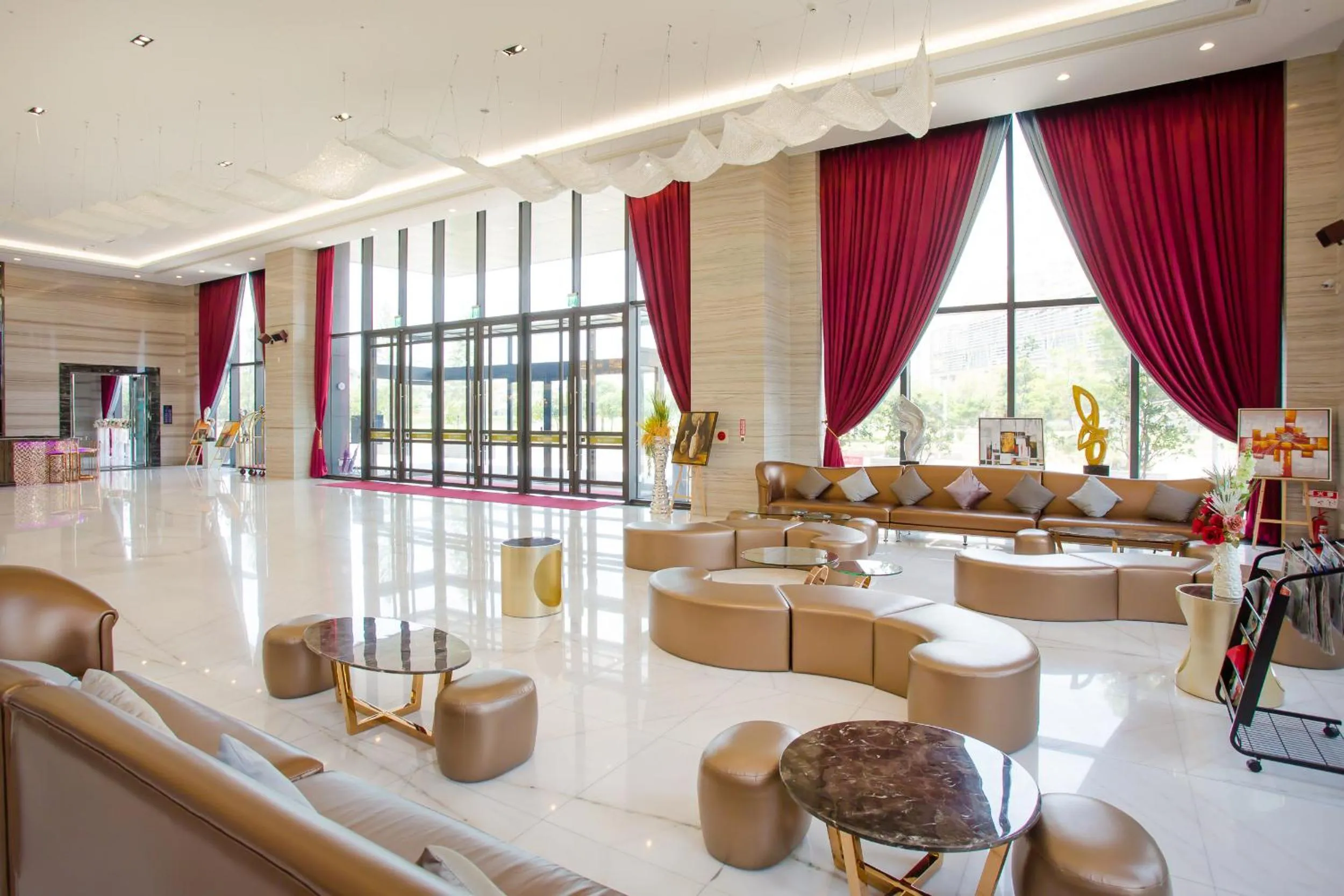 Lobby or reception in Sun Hao International Hotel