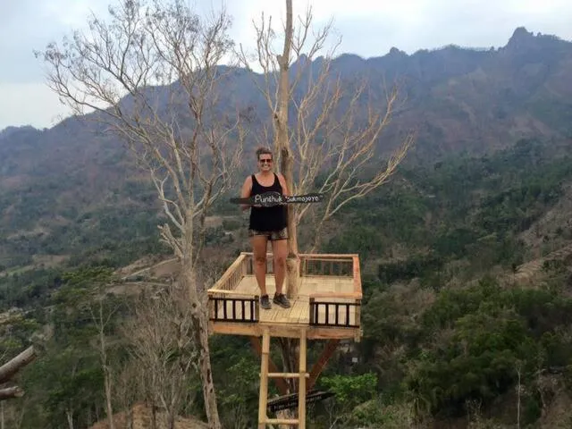 Hiking in Griya Harja Homestay