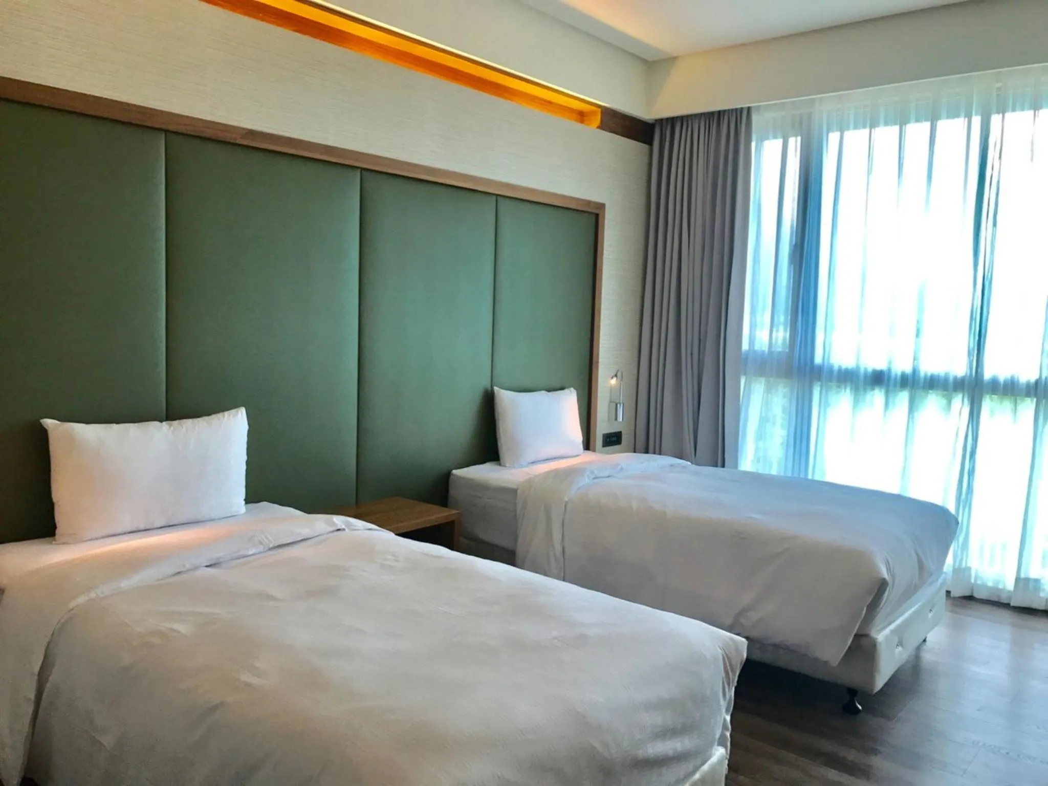 Bed in Taroko Liiko Hotels