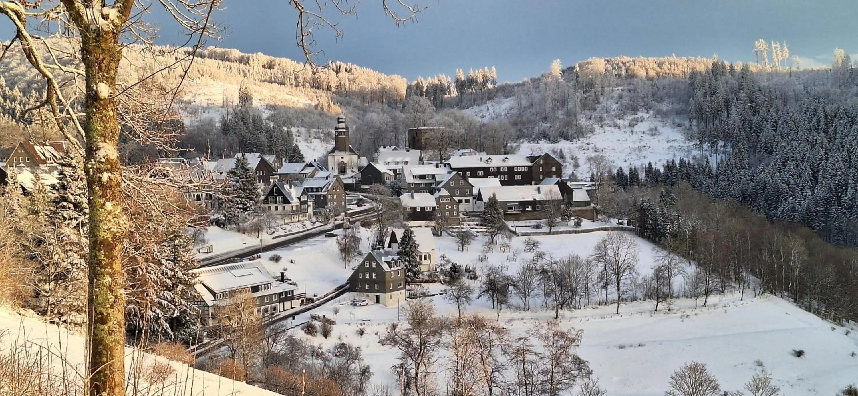 Natural landscape in Landhaus Gnacke