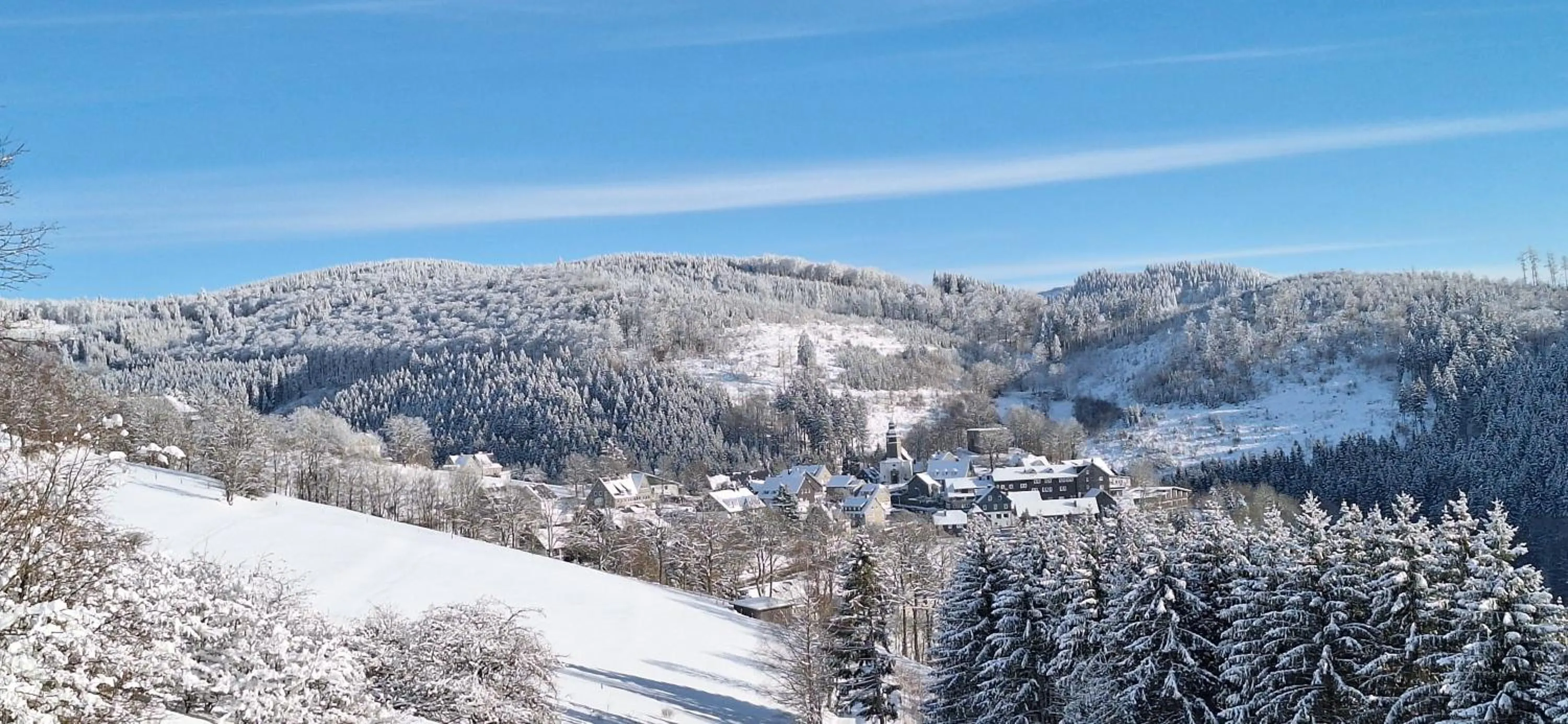 Natural landscape in Landhaus Gnacke