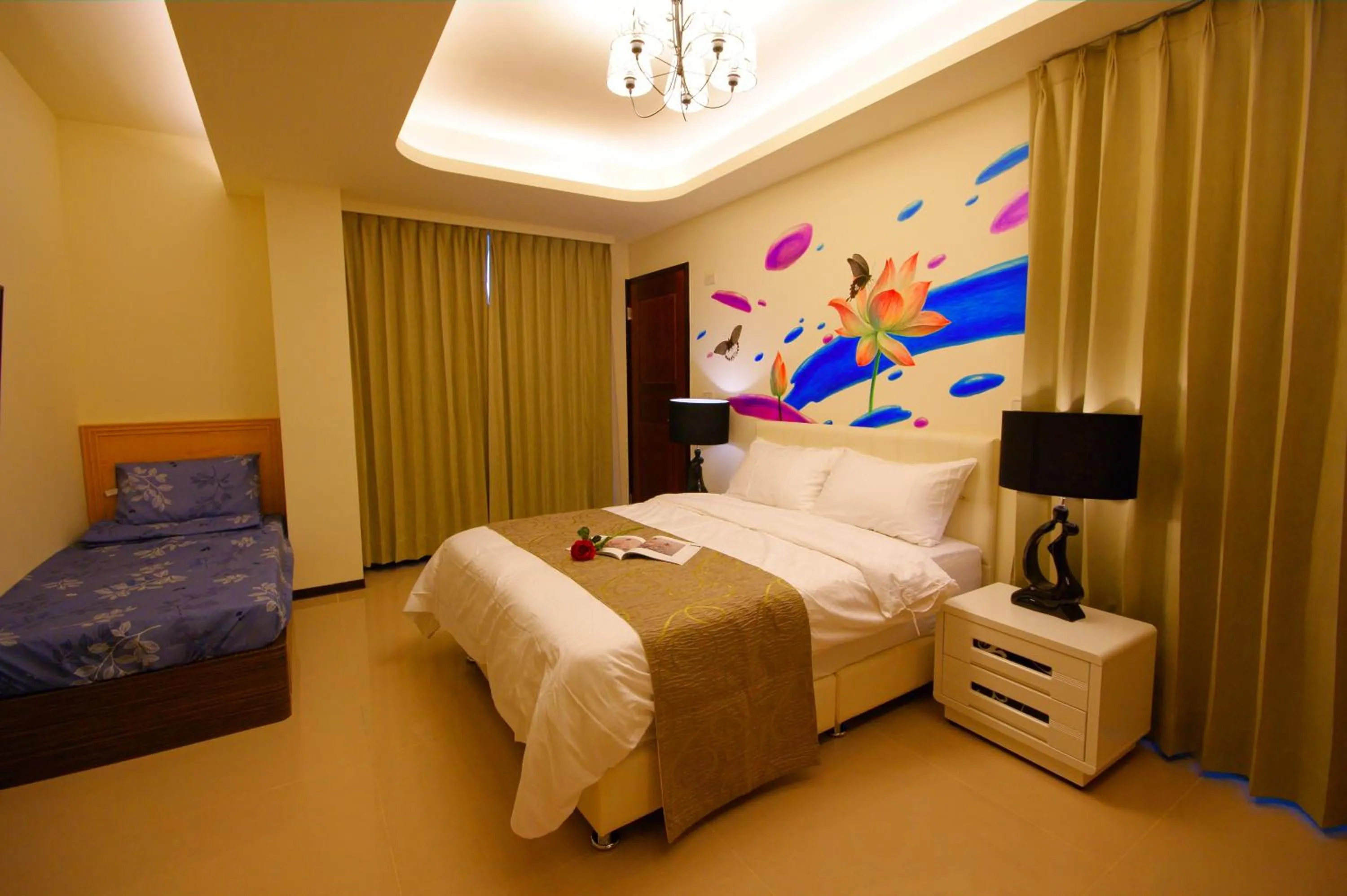 Bed in Grand Allevia Villa