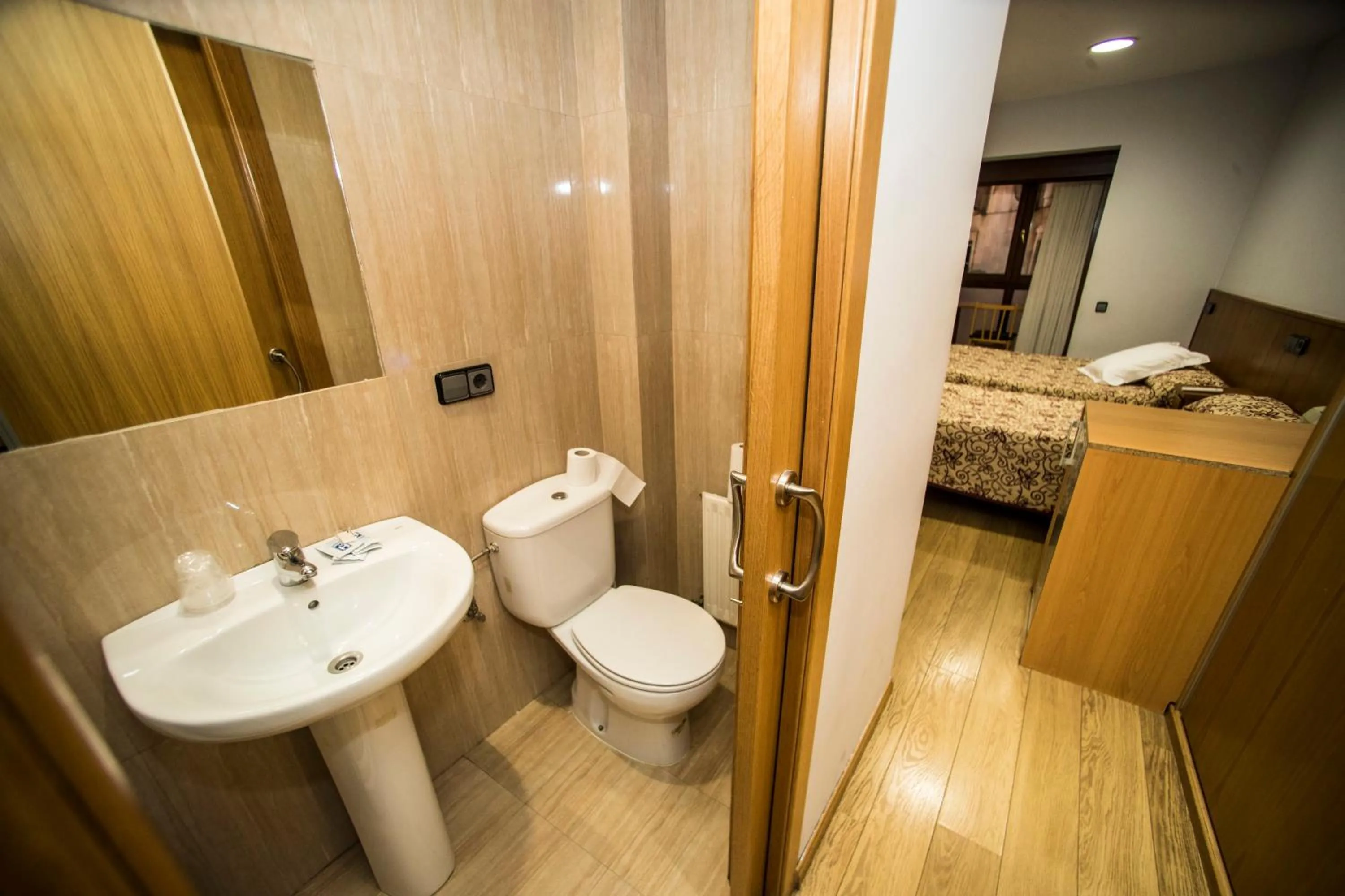 Bathroom in Hostal Caballeros