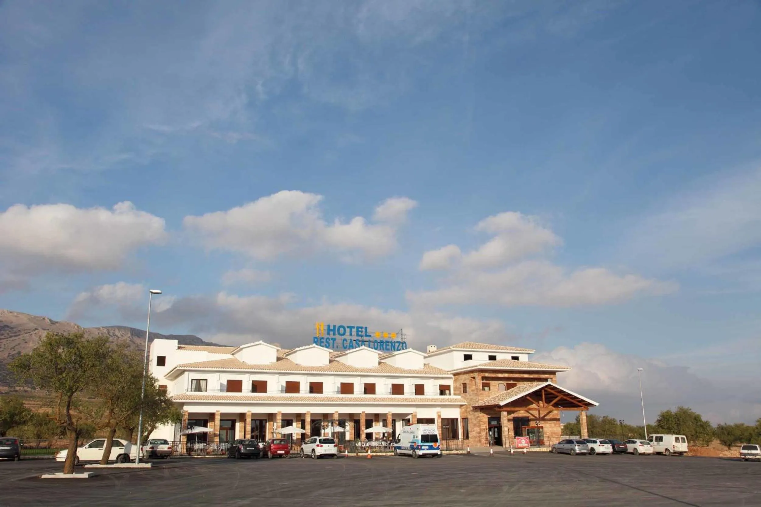 Facade/entrance in Hotel Lorenzo