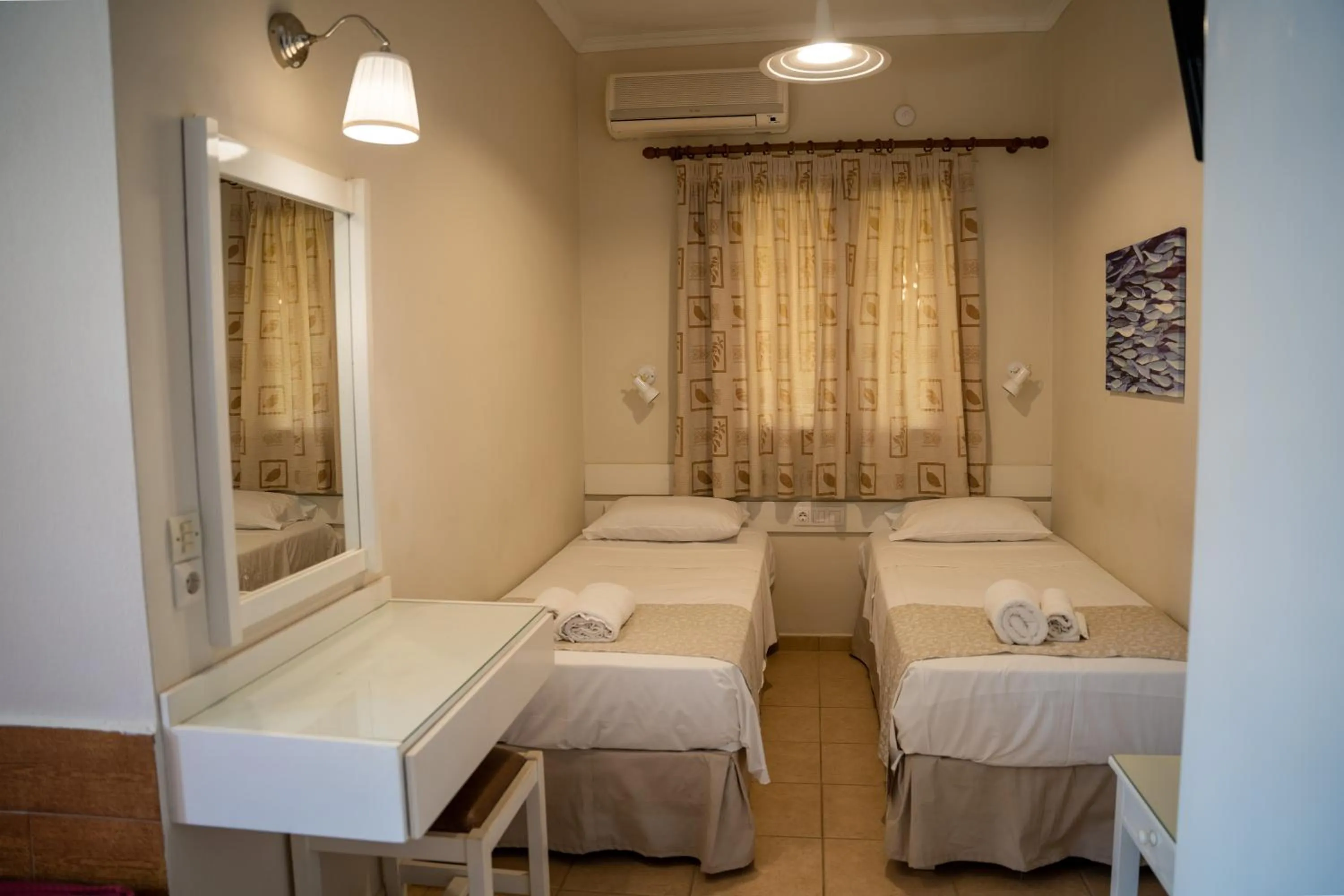 Bed in Blue Sky Apartments