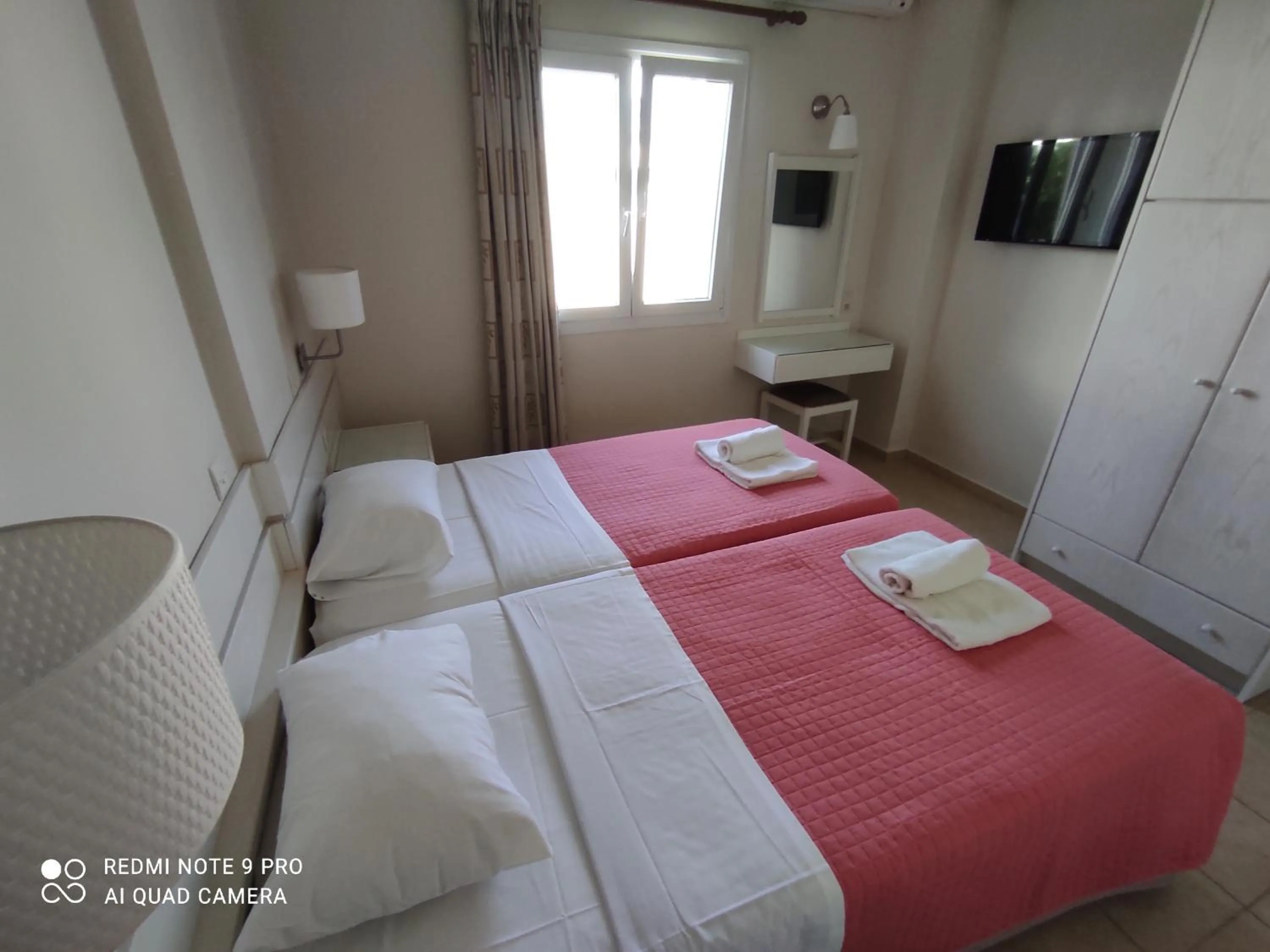 Bed in Blue Sky Apartments