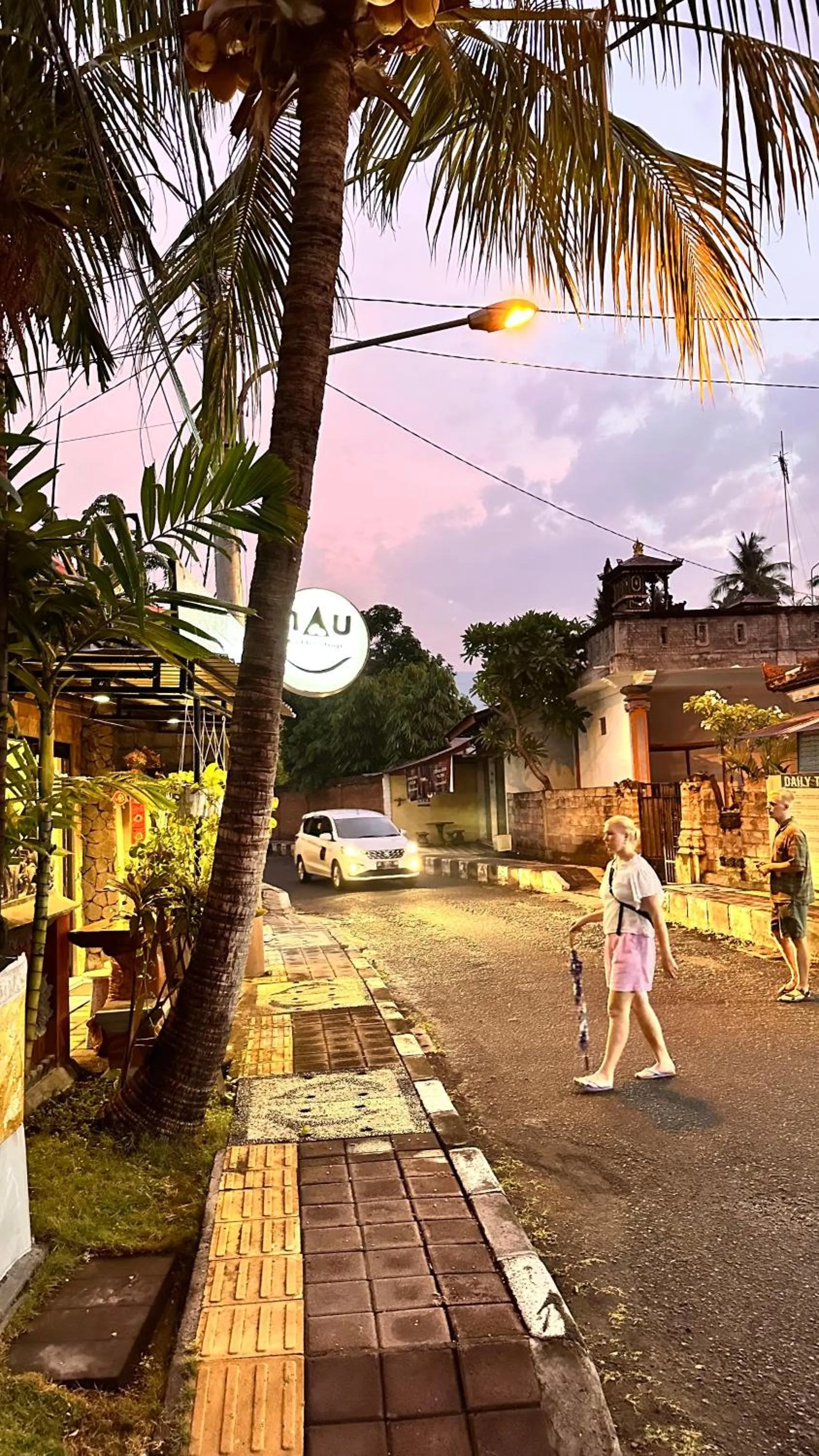 Street view in Puri Bali Hotel