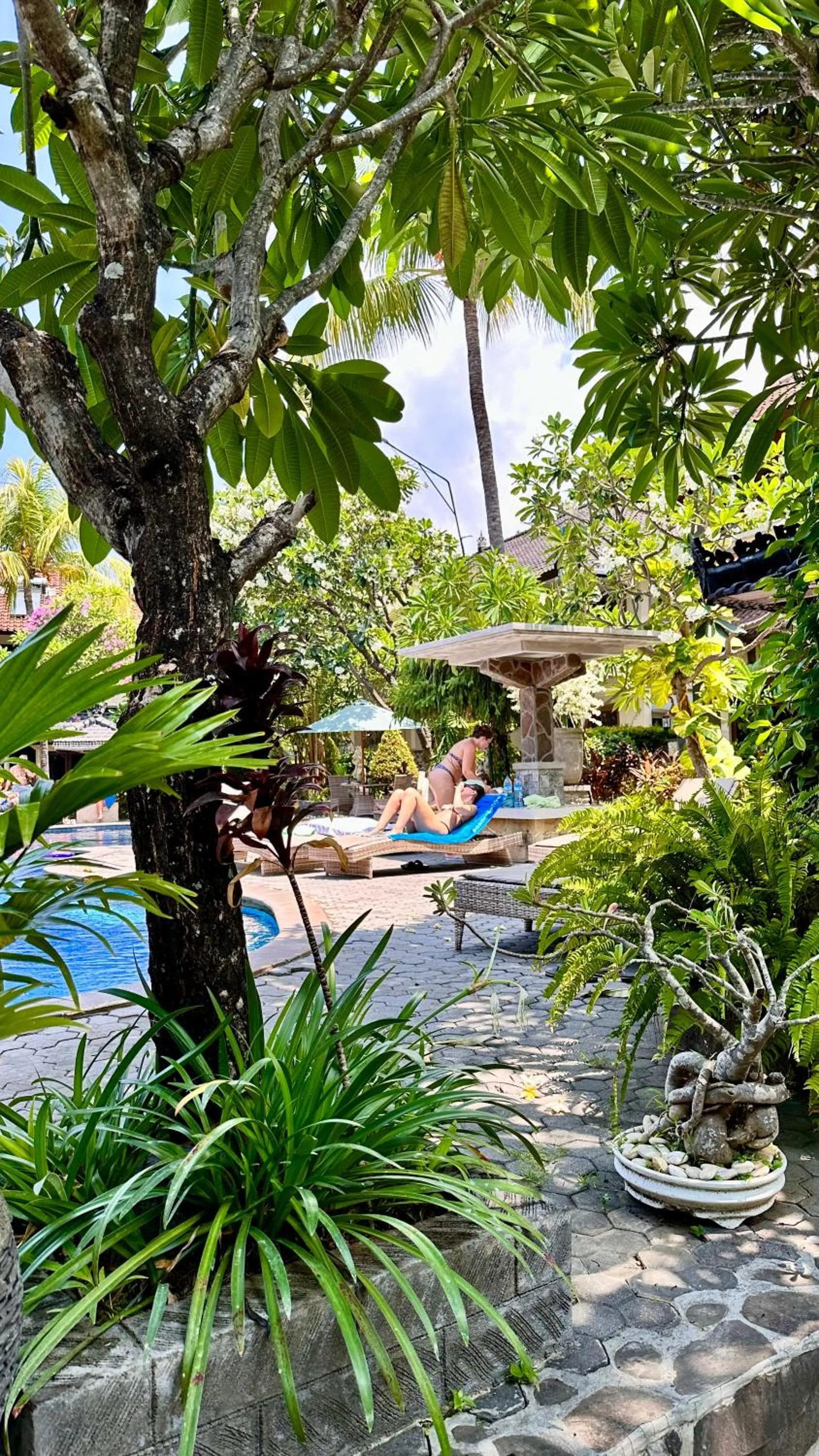 Swimming pool in Puri Bali Hotel