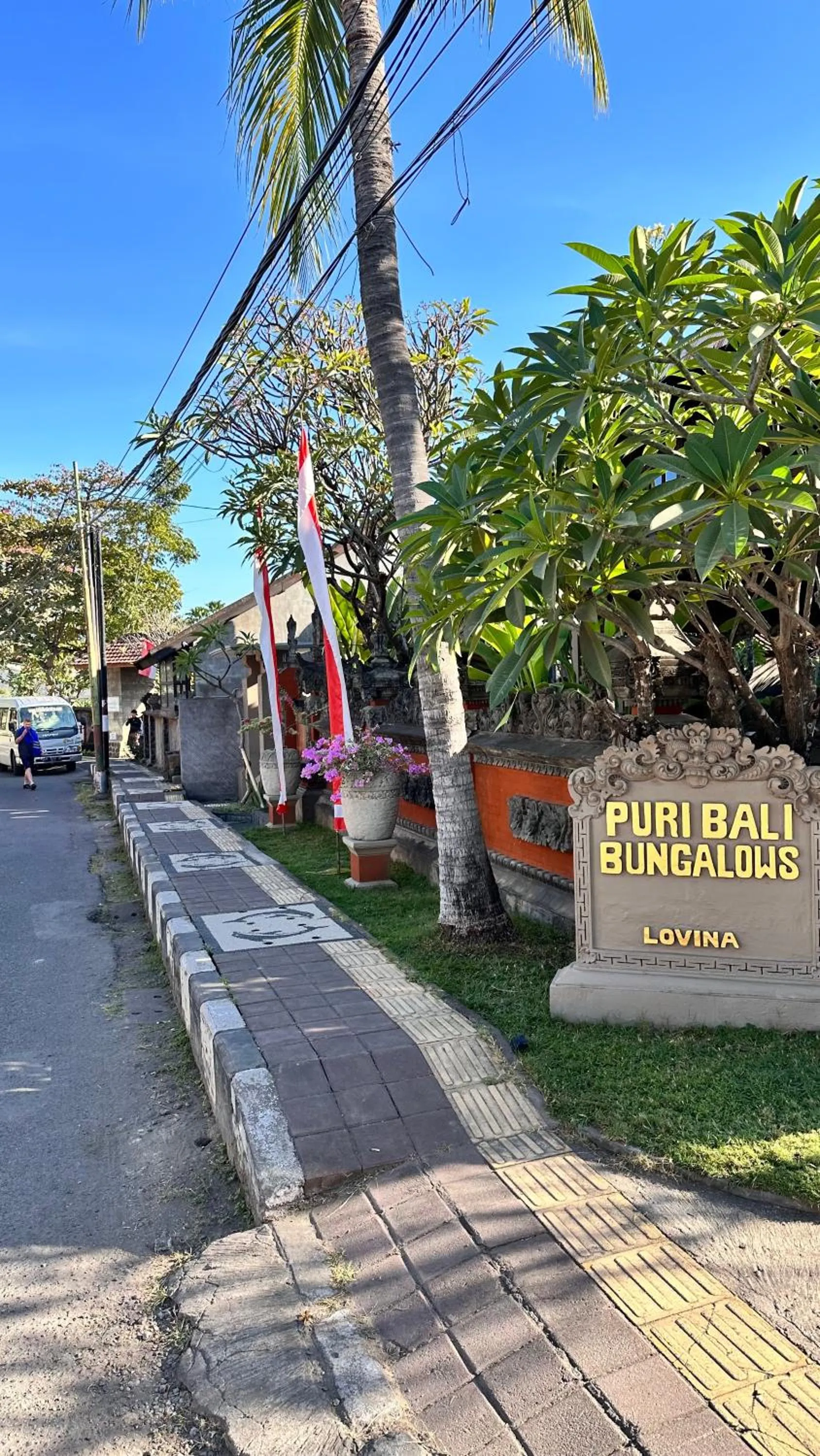 Street view in Puri Bali Hotel