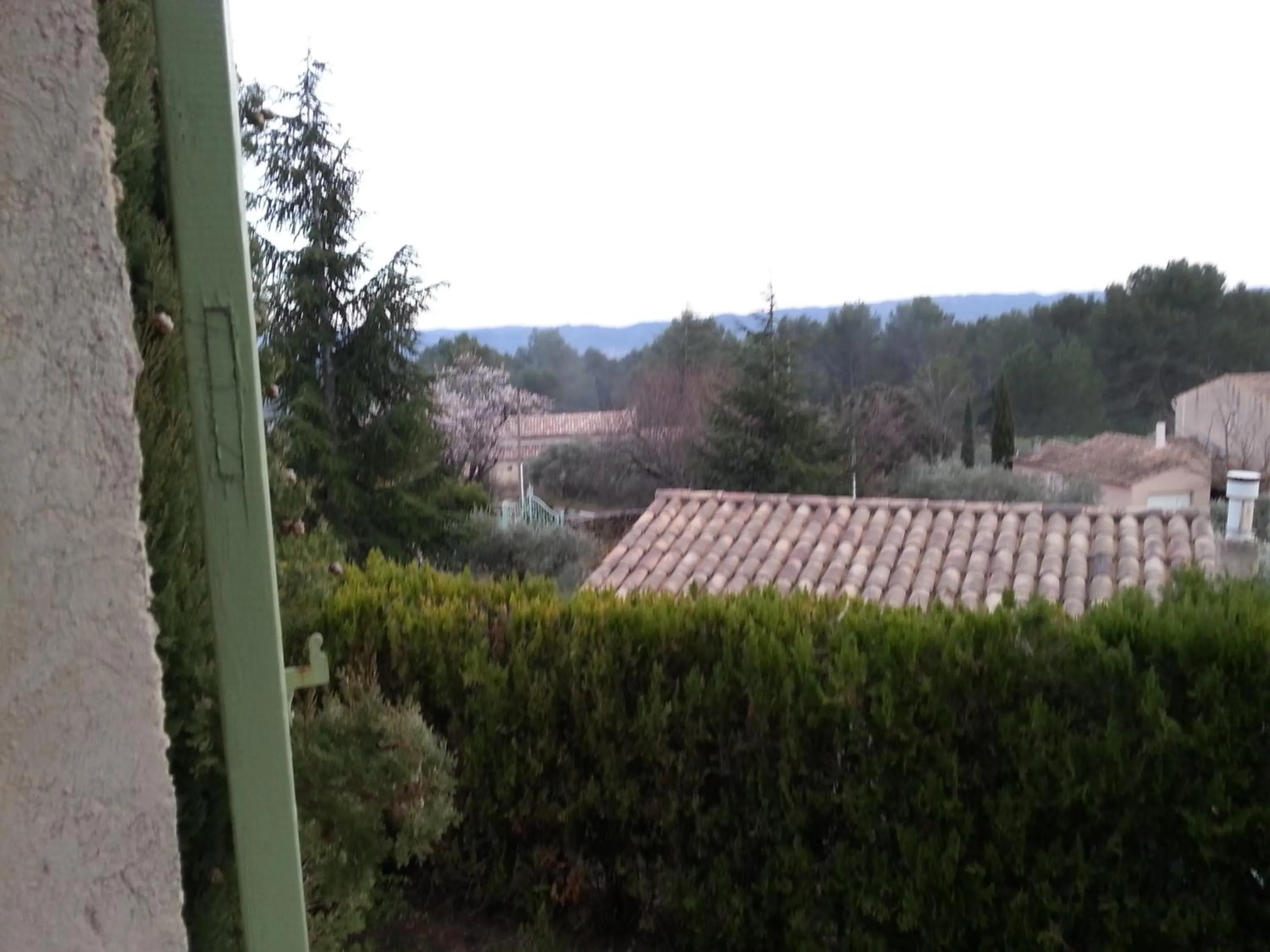 Garden view in La Petite Maison de Marie Louise