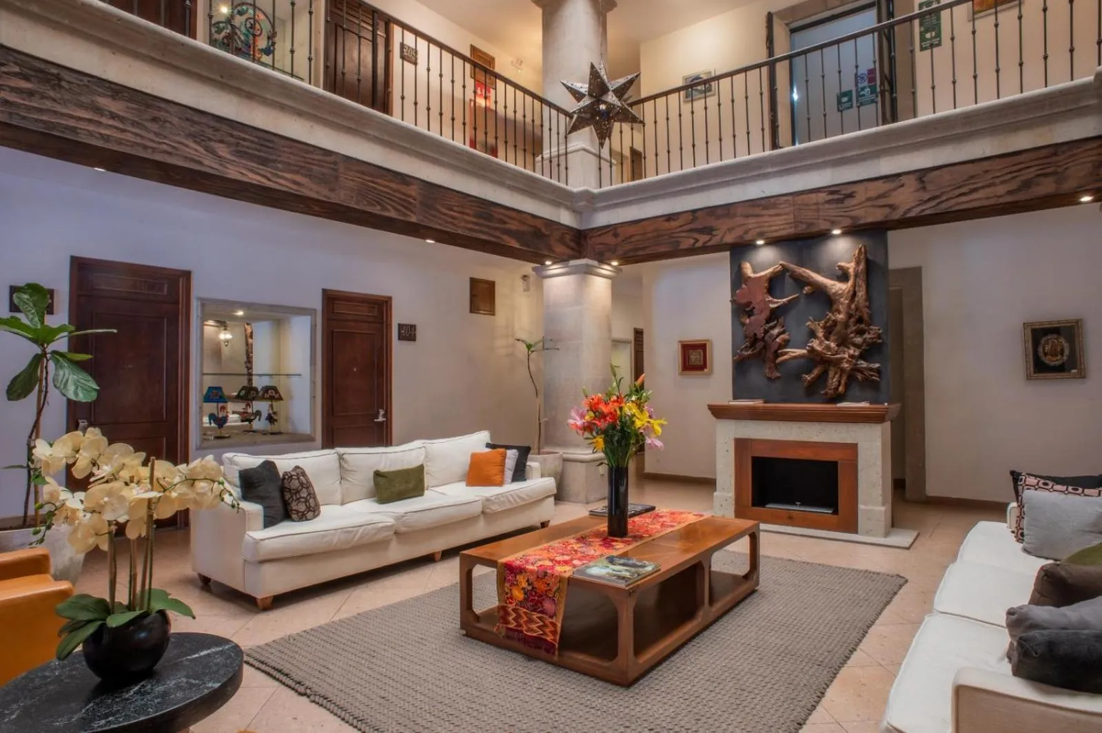 Seating area in Hotel La Casona 30