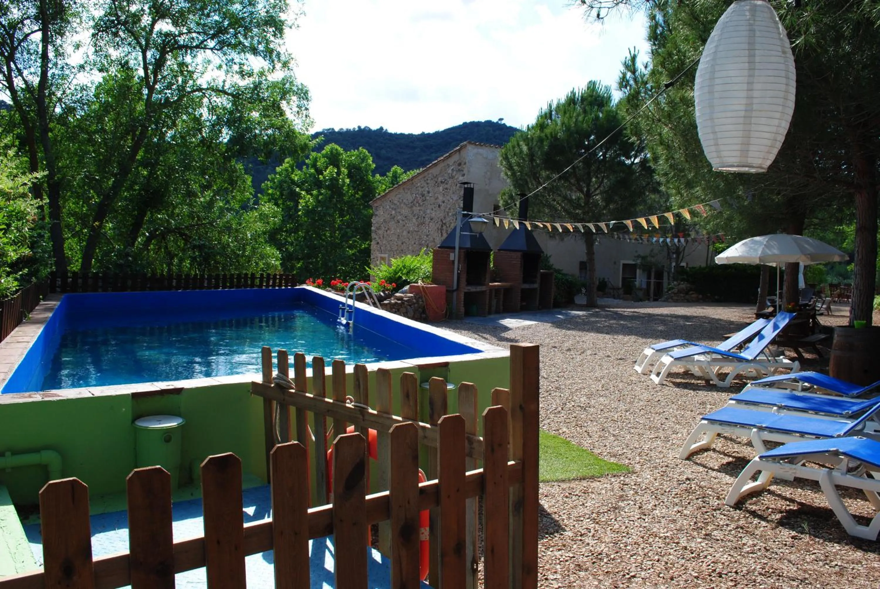 Swimming pool in Masia El Canalot - Molí Del Pont