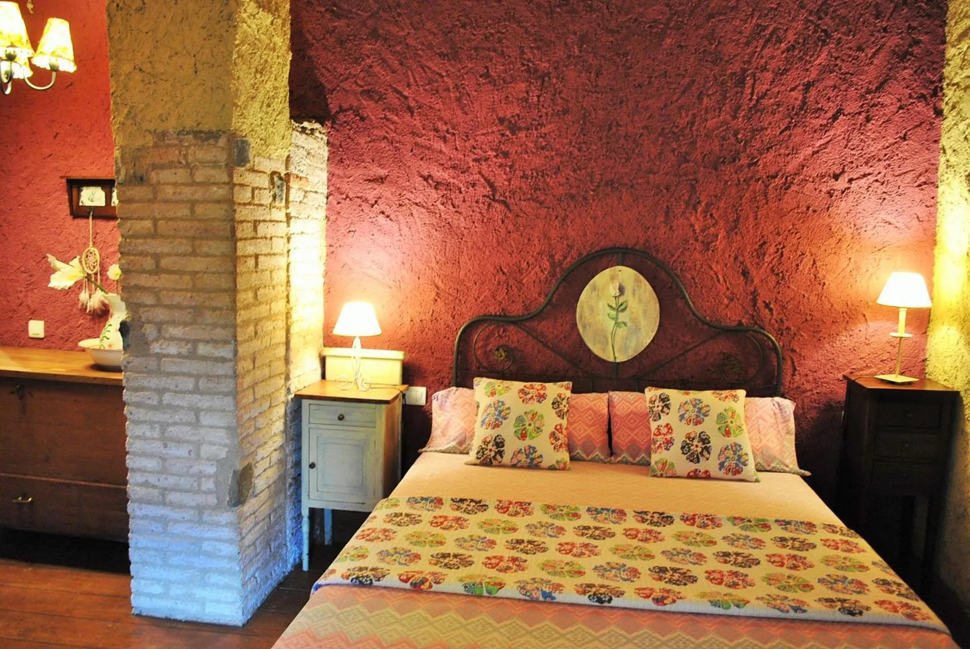 Bedroom, Bed in Masia El Canalot - Molí Del Pont