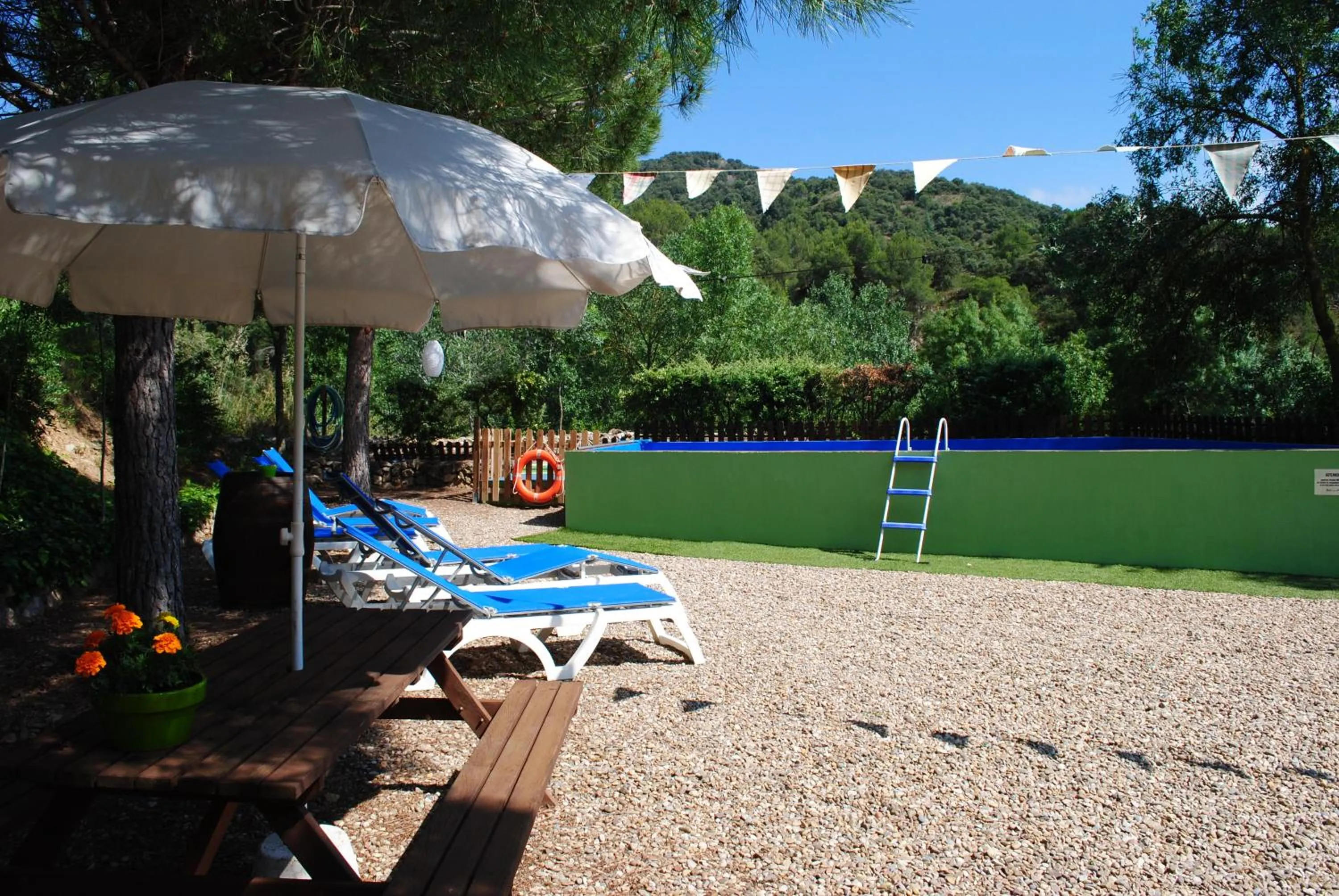 Swimming pool in Masia El Canalot - Molí Del Pont