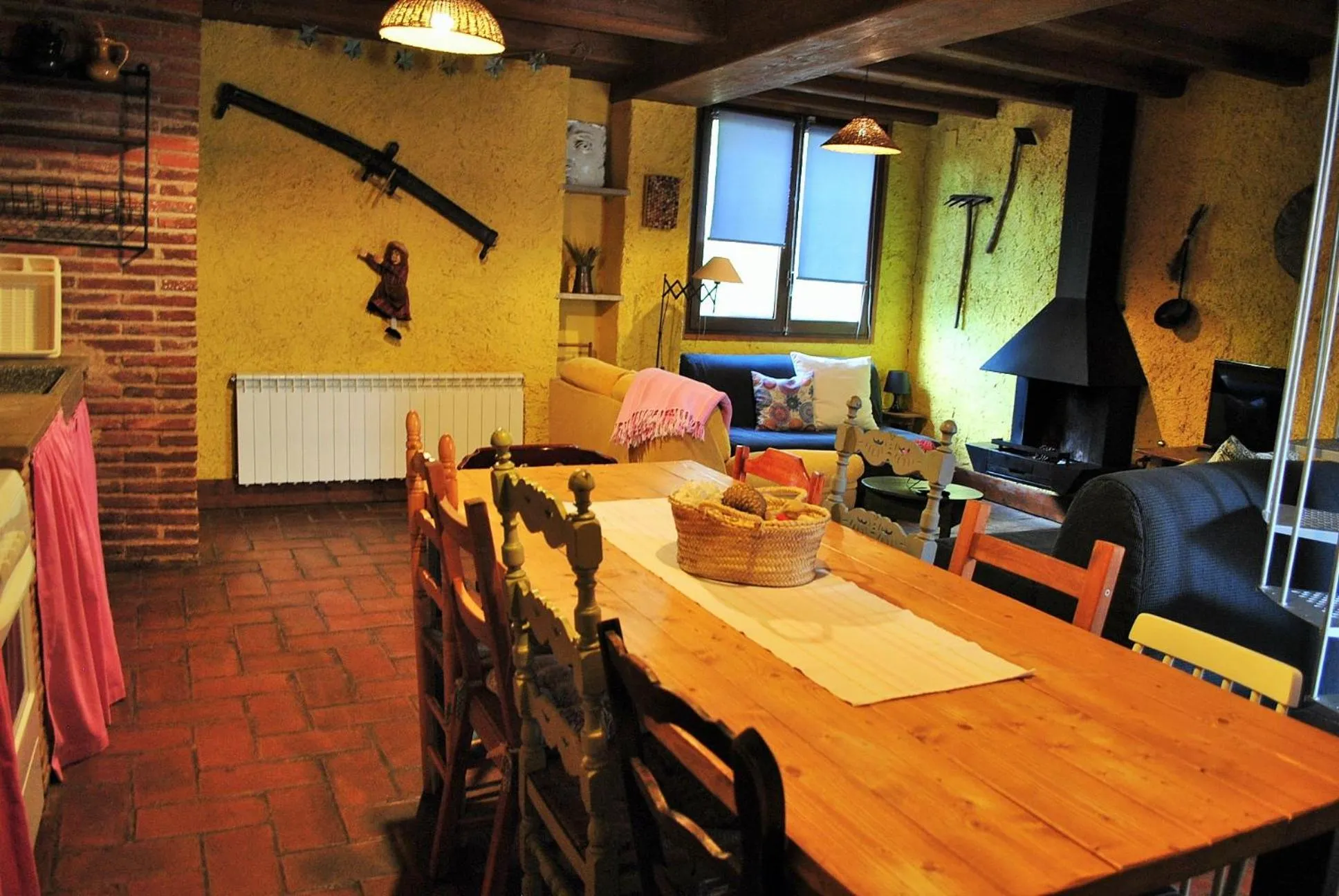 Living room in Masia El Canalot - Molí Del Pont