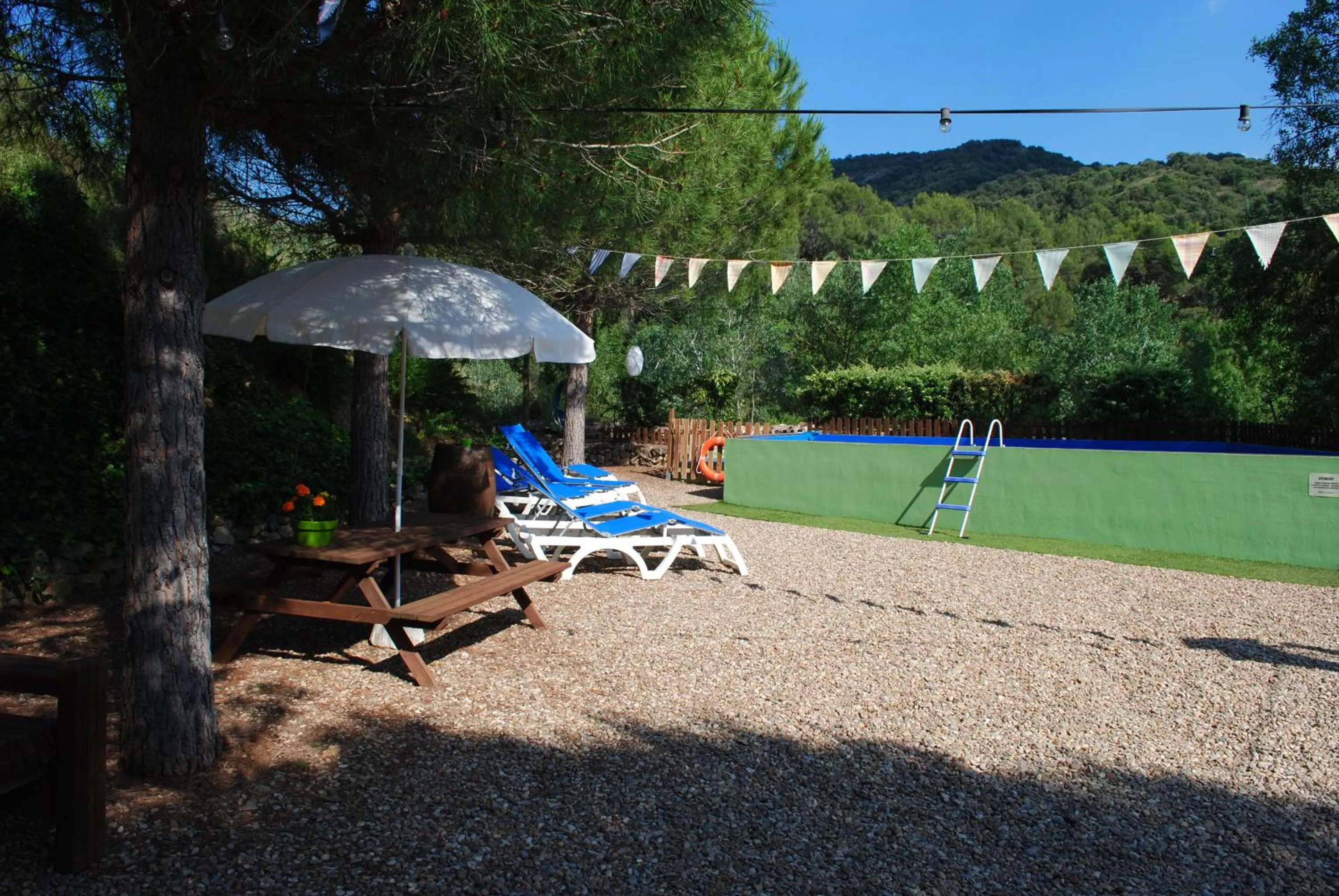 Swimming pool in Masia El Canalot - Molí Del Pont