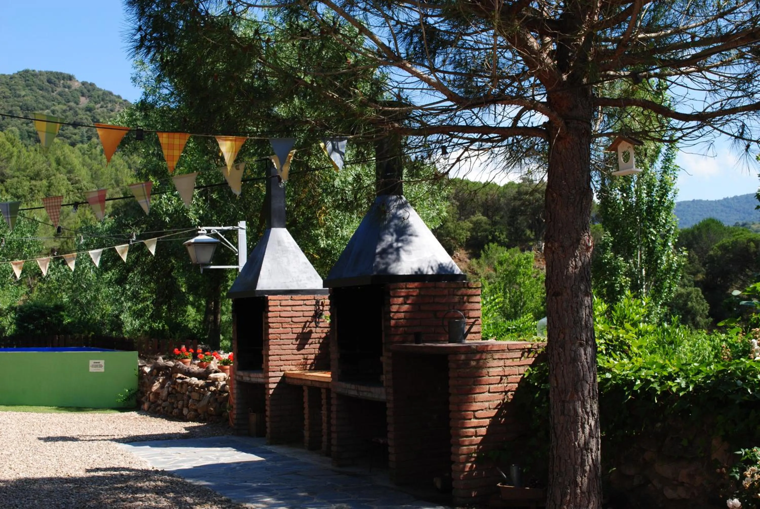 BBQ facilities in Masia El Canalot - Molí Del Pont