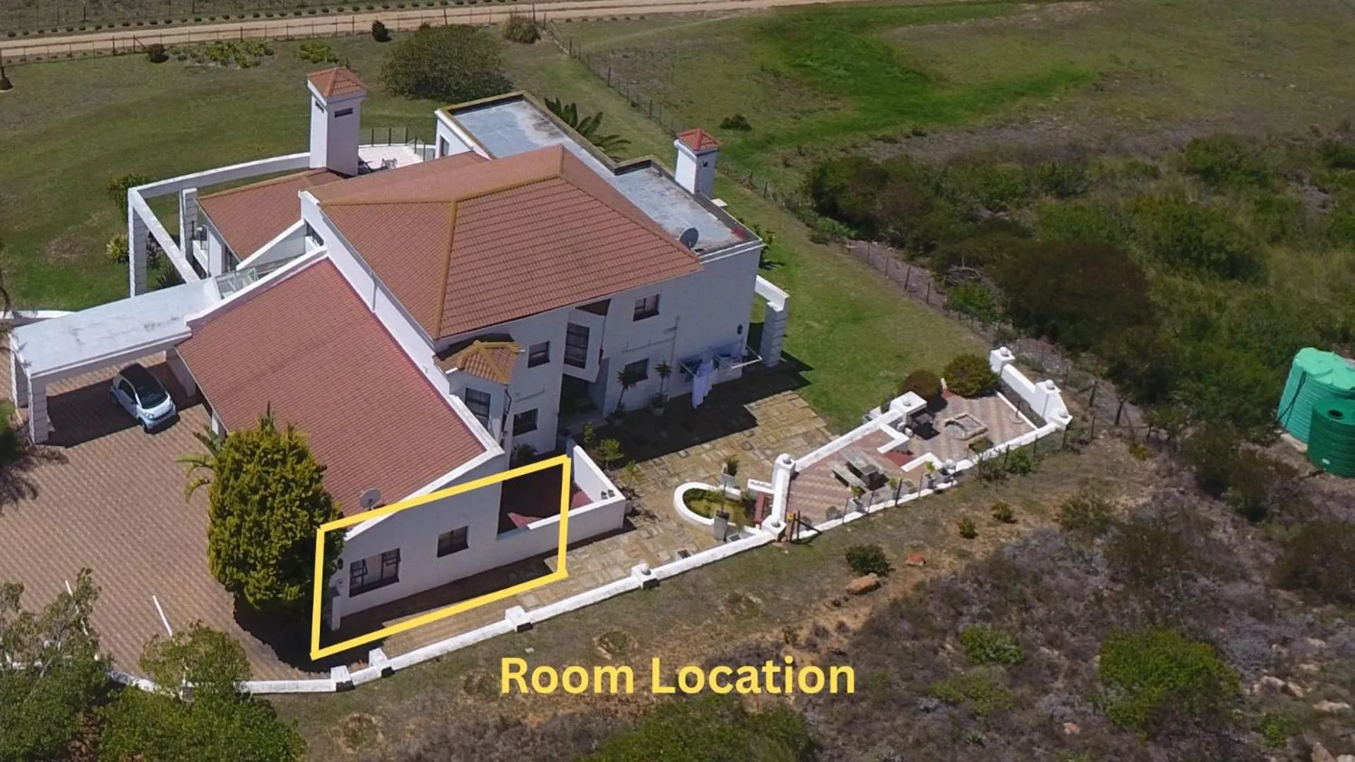 Location in Fly Me To The Moon Guesthouse