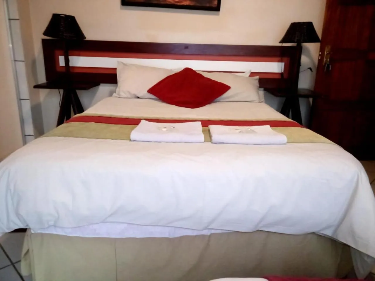 Bed in Rustenburg Guesthouse