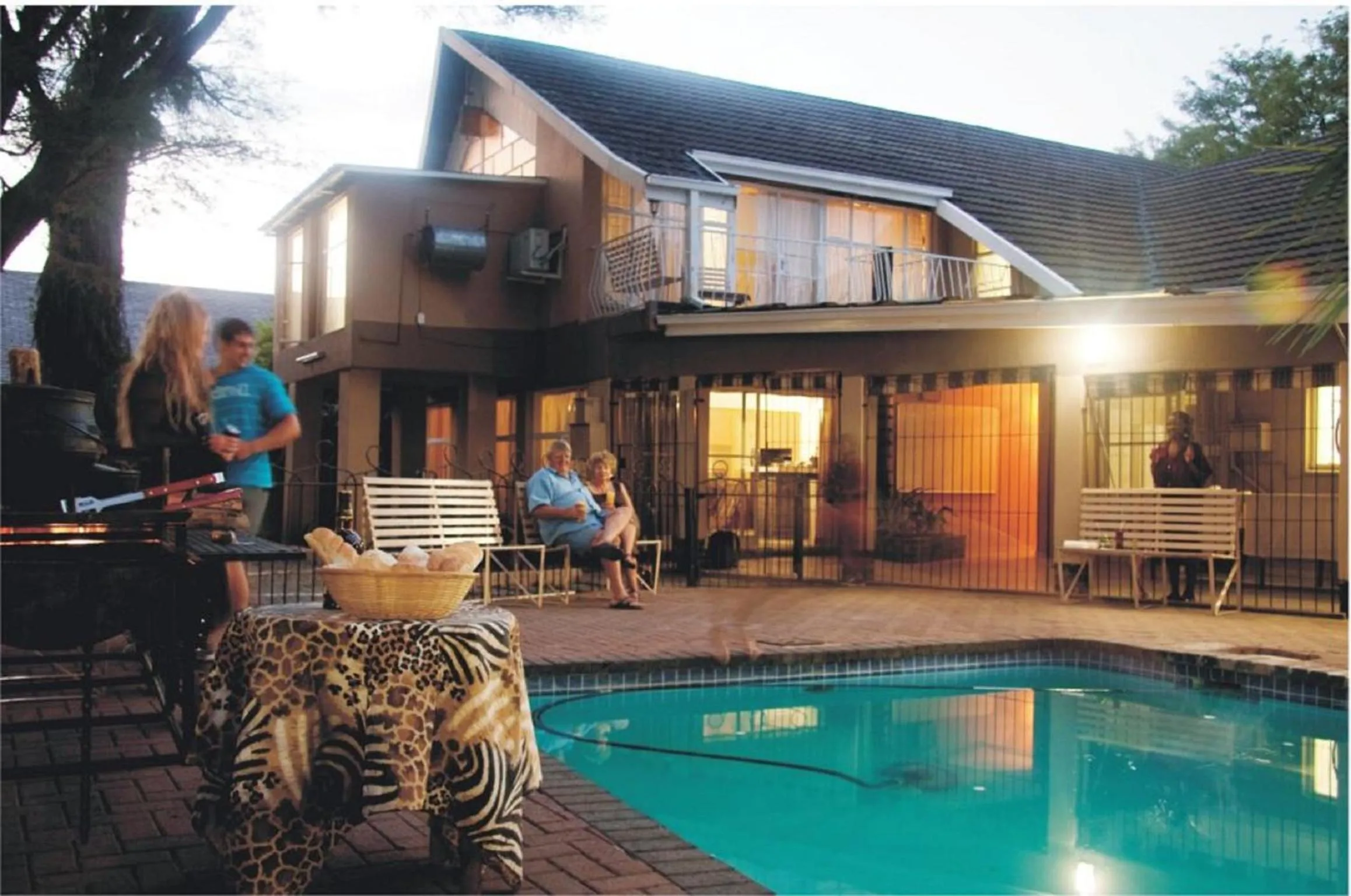 Swimming pool in Rustenburg Guesthouse