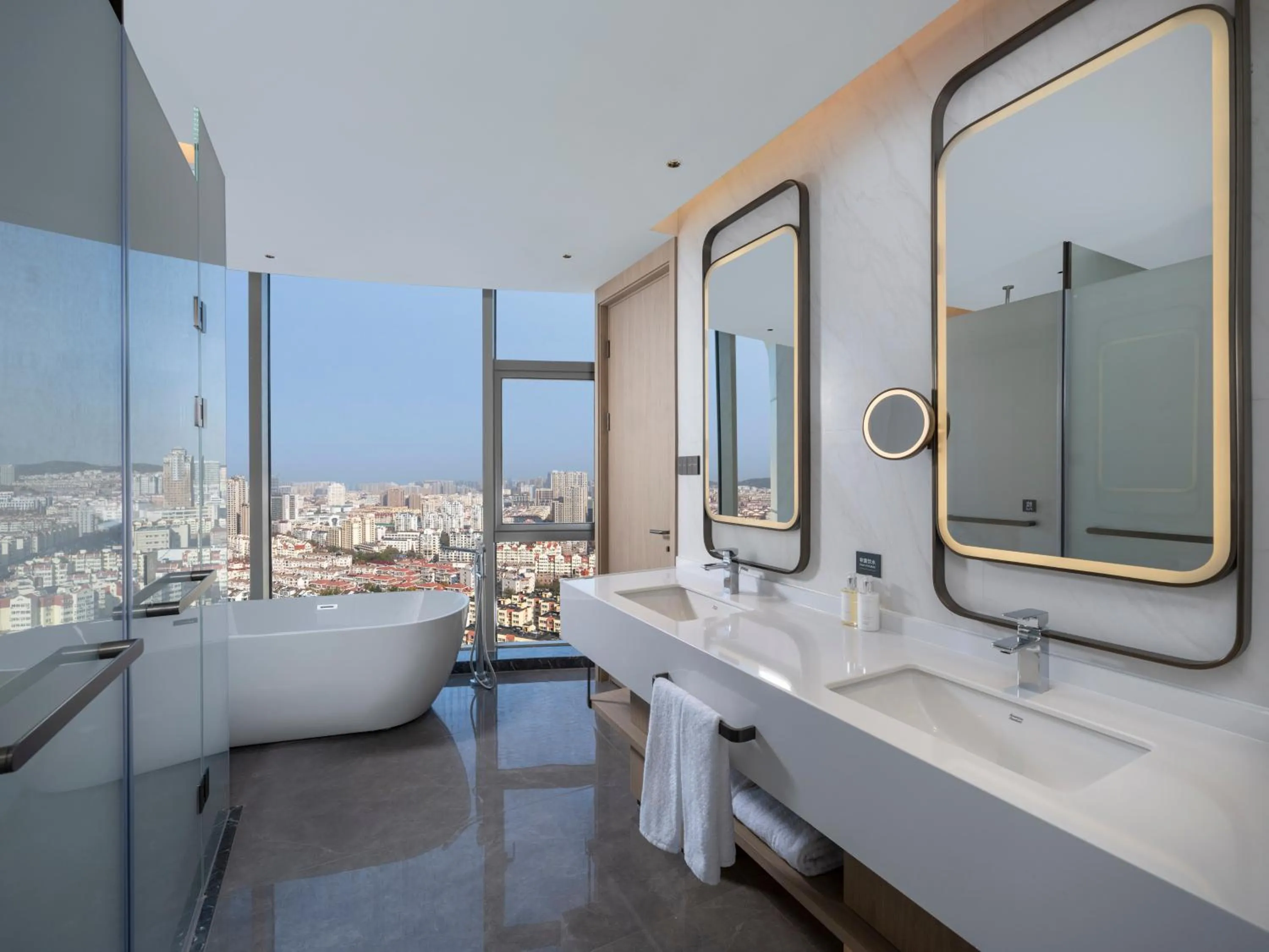 Bathroom in Holiday Inn Qingdao CBD by IHG