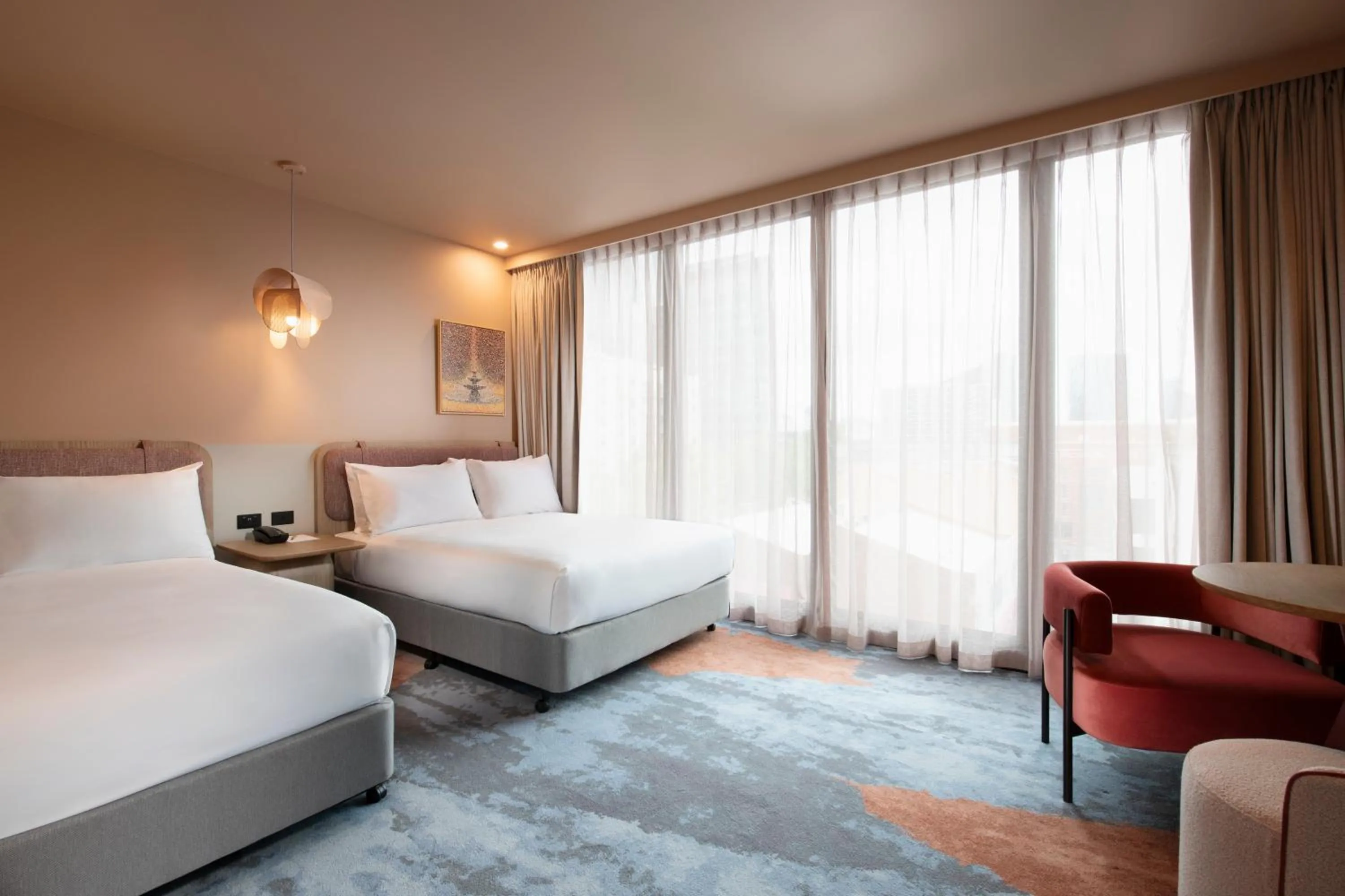 Bedroom, Bed in Mercure Melbourne La Trobe Street